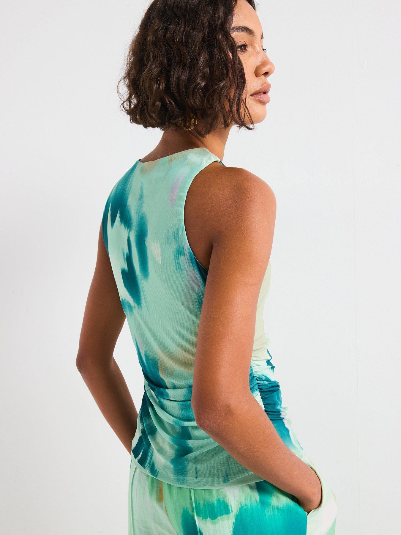 Image 2 of 6 of Rouge Round Neck Top - Multi