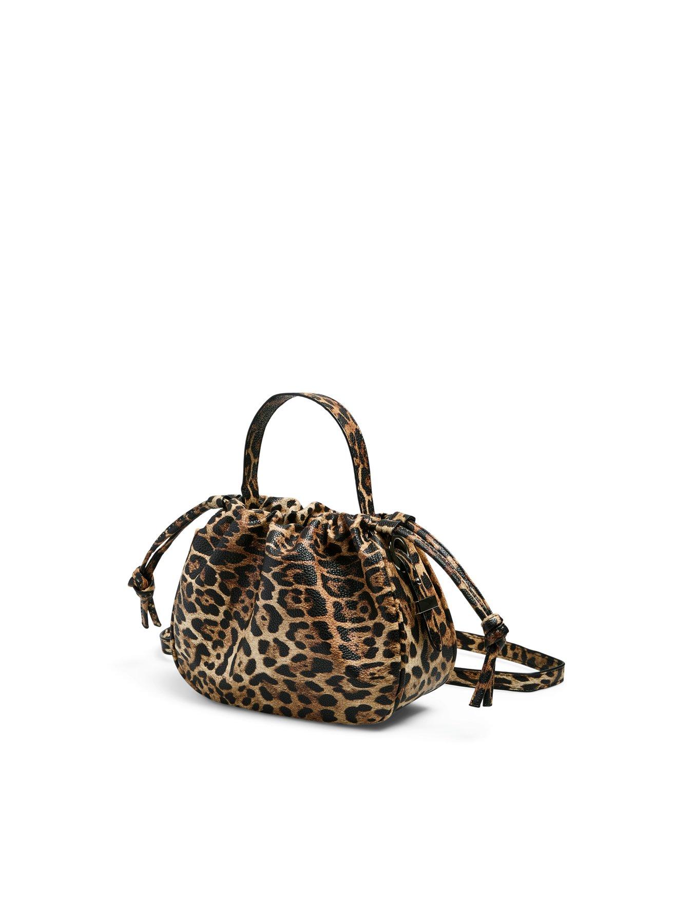 Image 2 of 5 of PIECES Leopard Print Bag - Multi