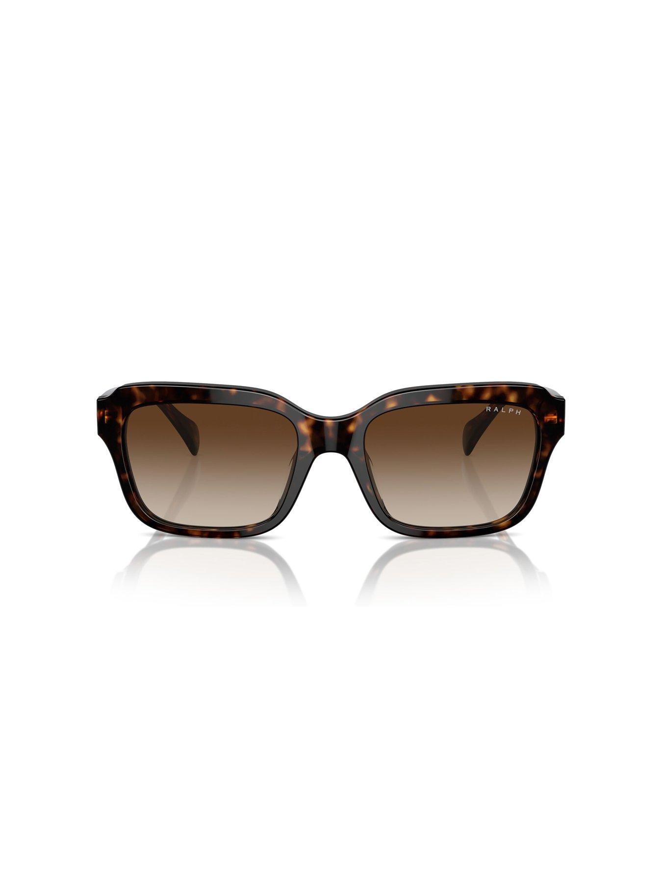 Image 3 of 4 of Ralph 0Ra5312U Rectangle Sunglasses - Brown