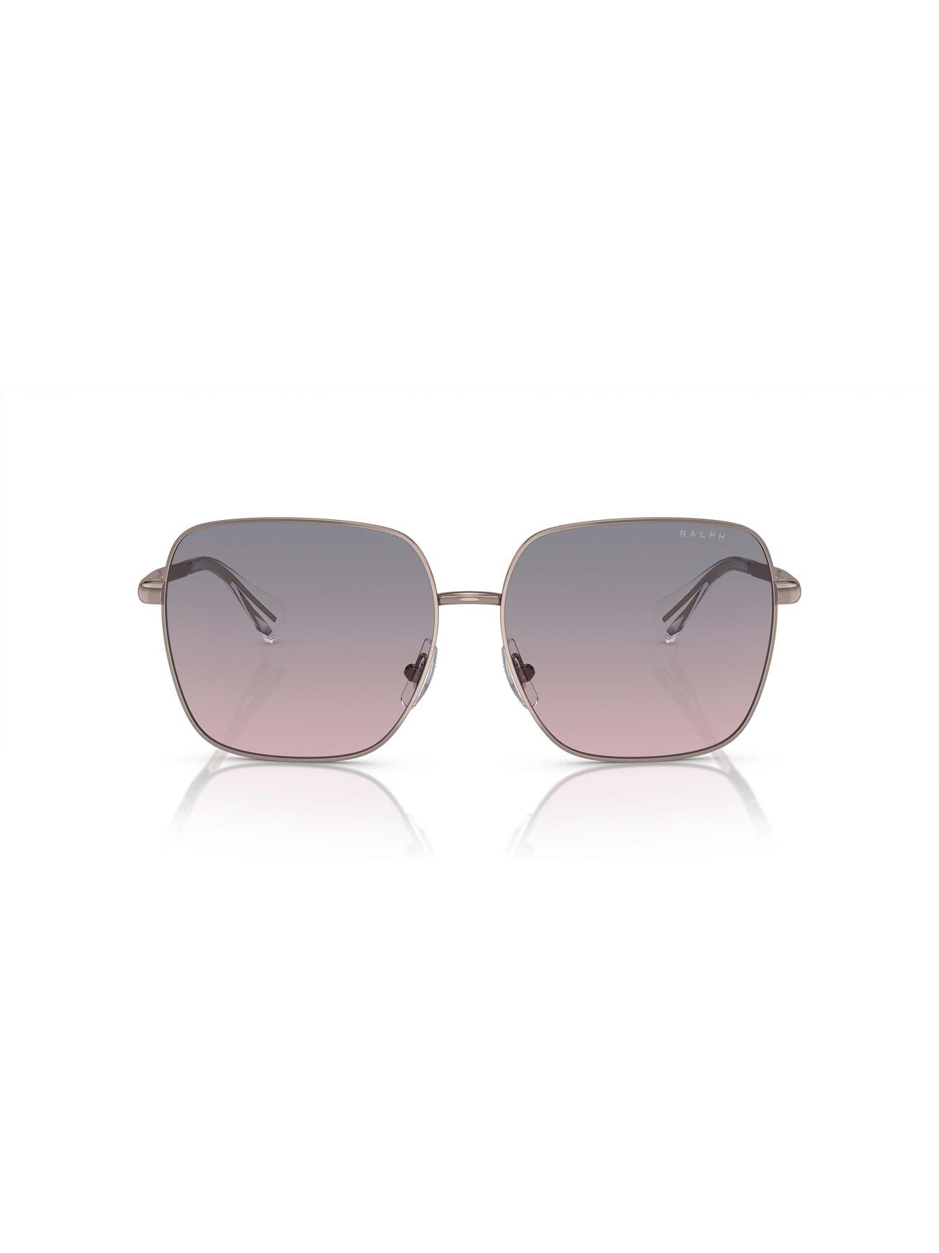 Image 3 of 4 of Ralph Square Sunglasses - Silver