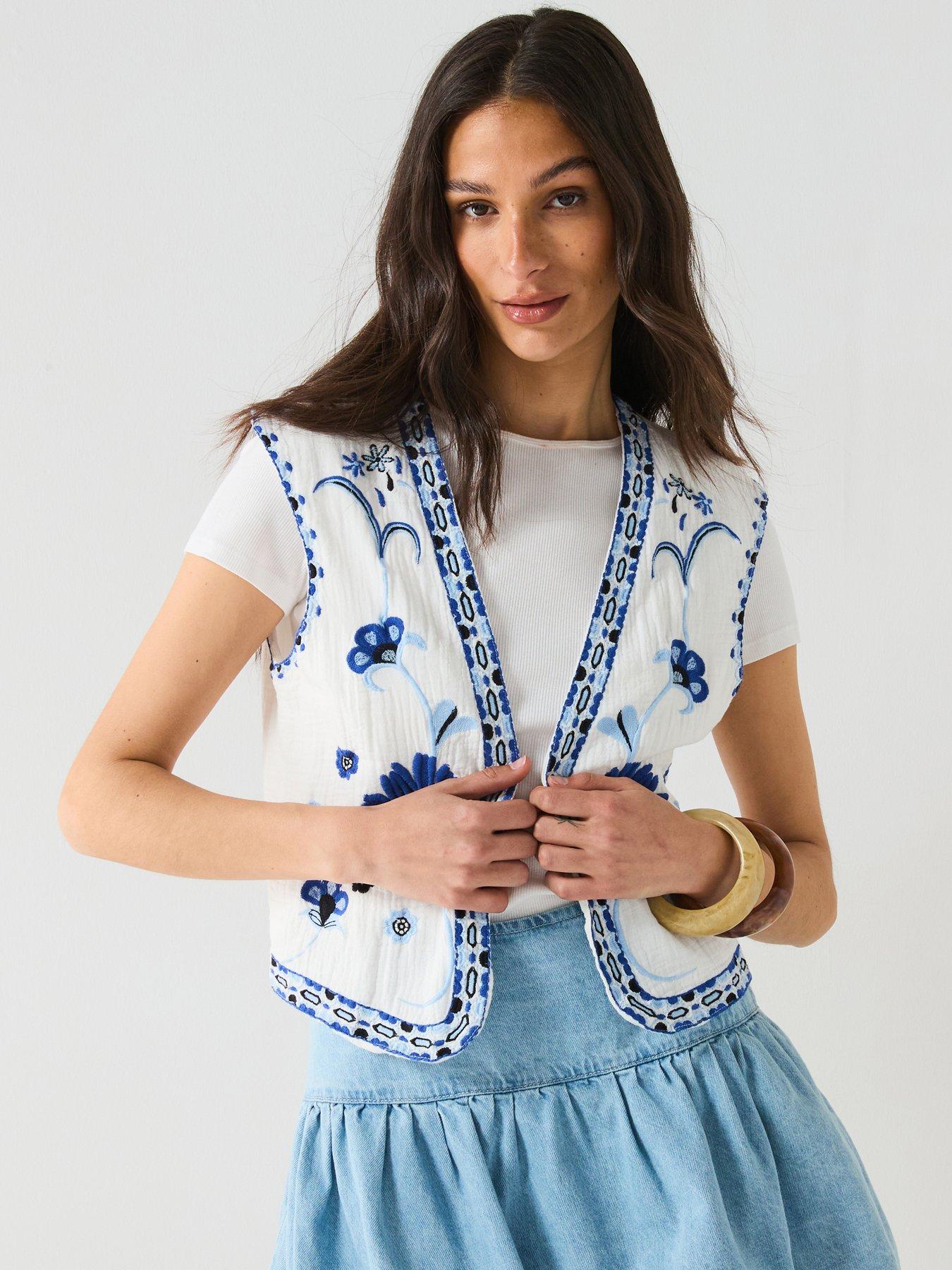 Only Embelished Waistcoat - Multi