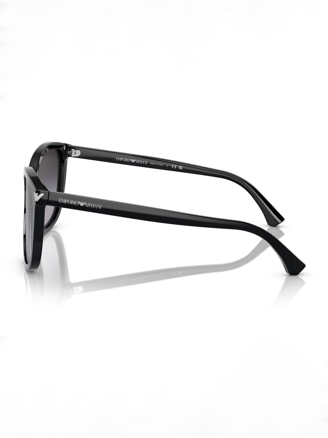 Image 2 of 4 of Emporio Armani 0Ea4060 Square Sunglasses - Black