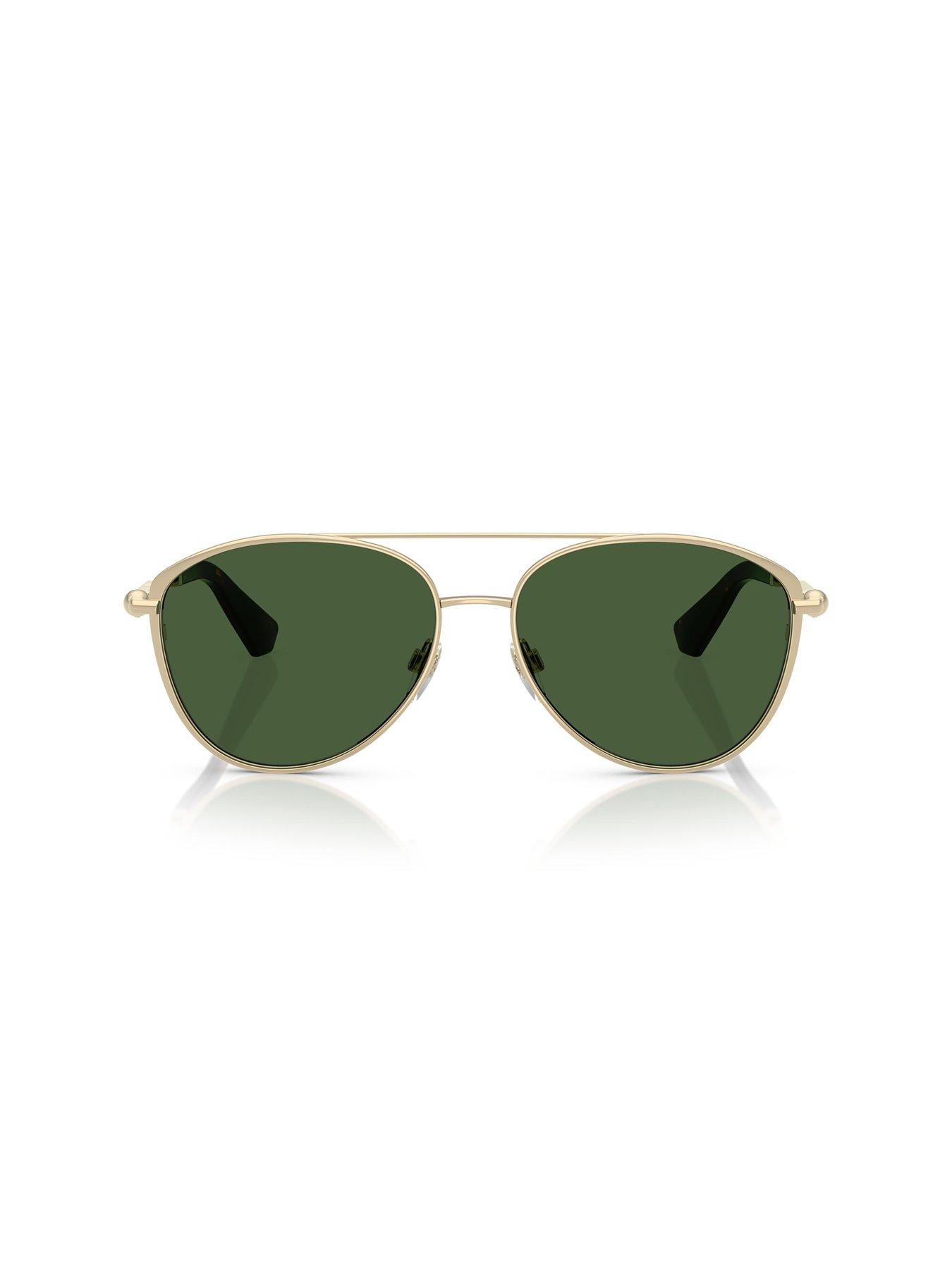 Image 3 of 4 of Burberry 0Be3157 Pilot Sunglasses - Gold