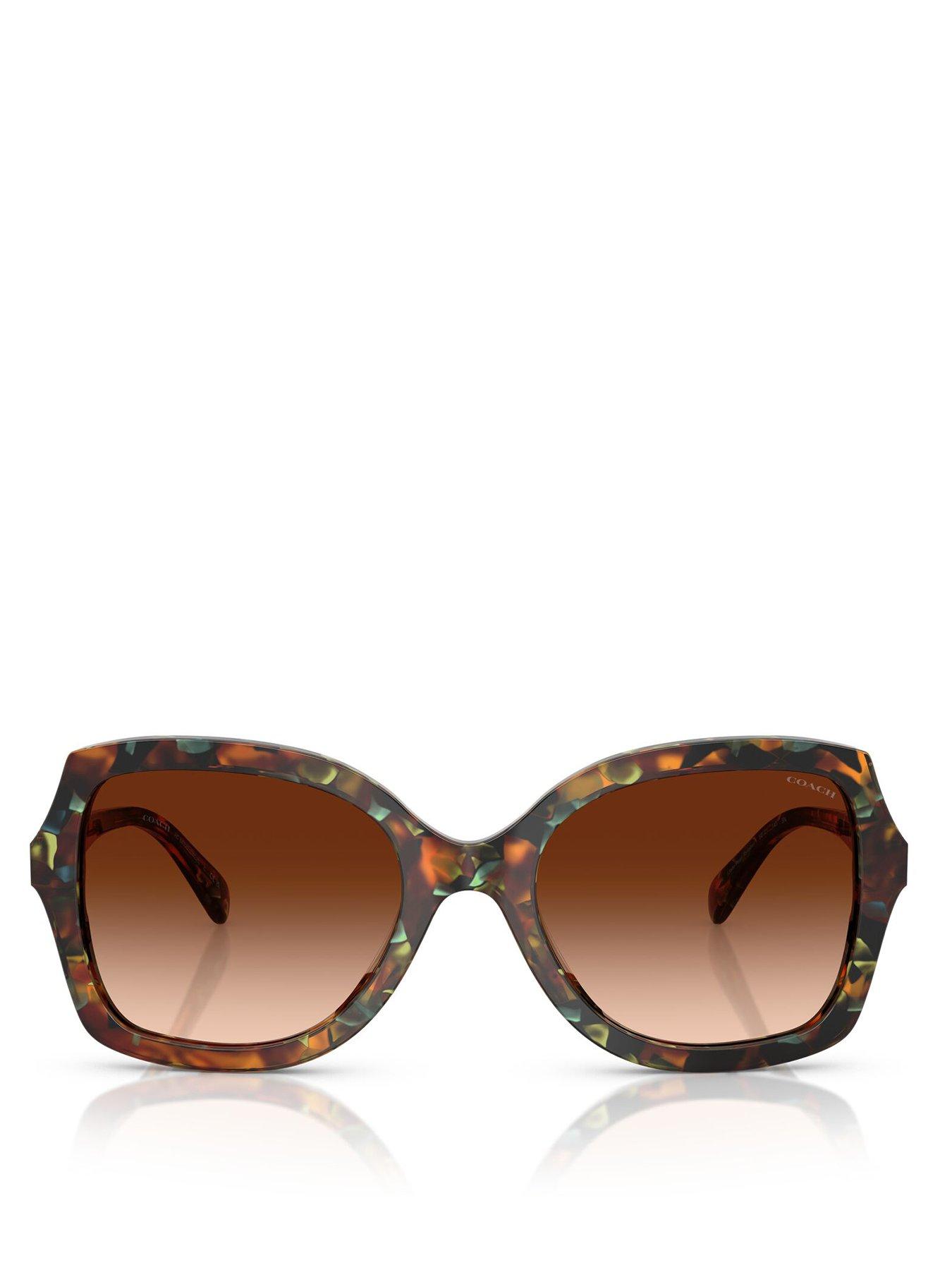 Image 3 of 4 of COACH 0hc8410u Butterfly Sunglasses
