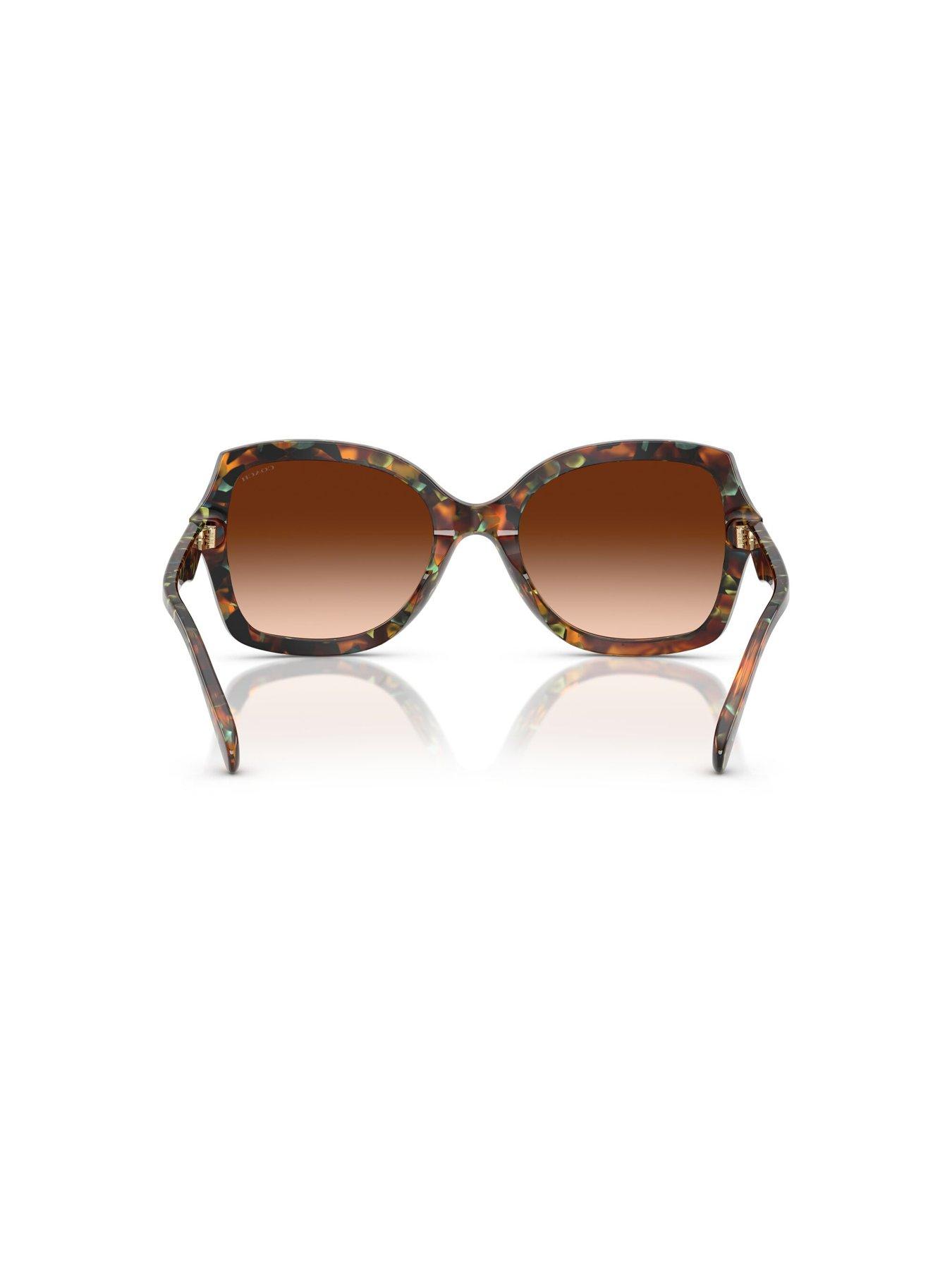 Image 4 of 4 of COACH 0hc8410u Butterfly Sunglasses
