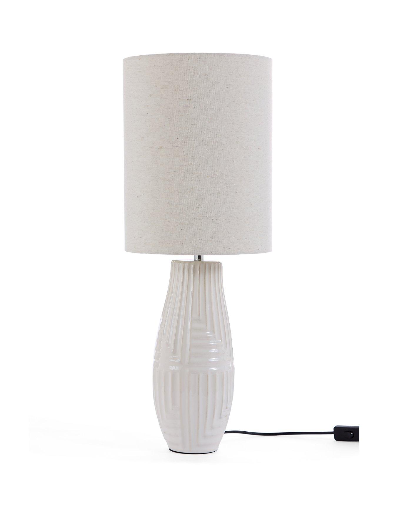 very-home-abstract-stripe-ceramic-table-lampstillFront