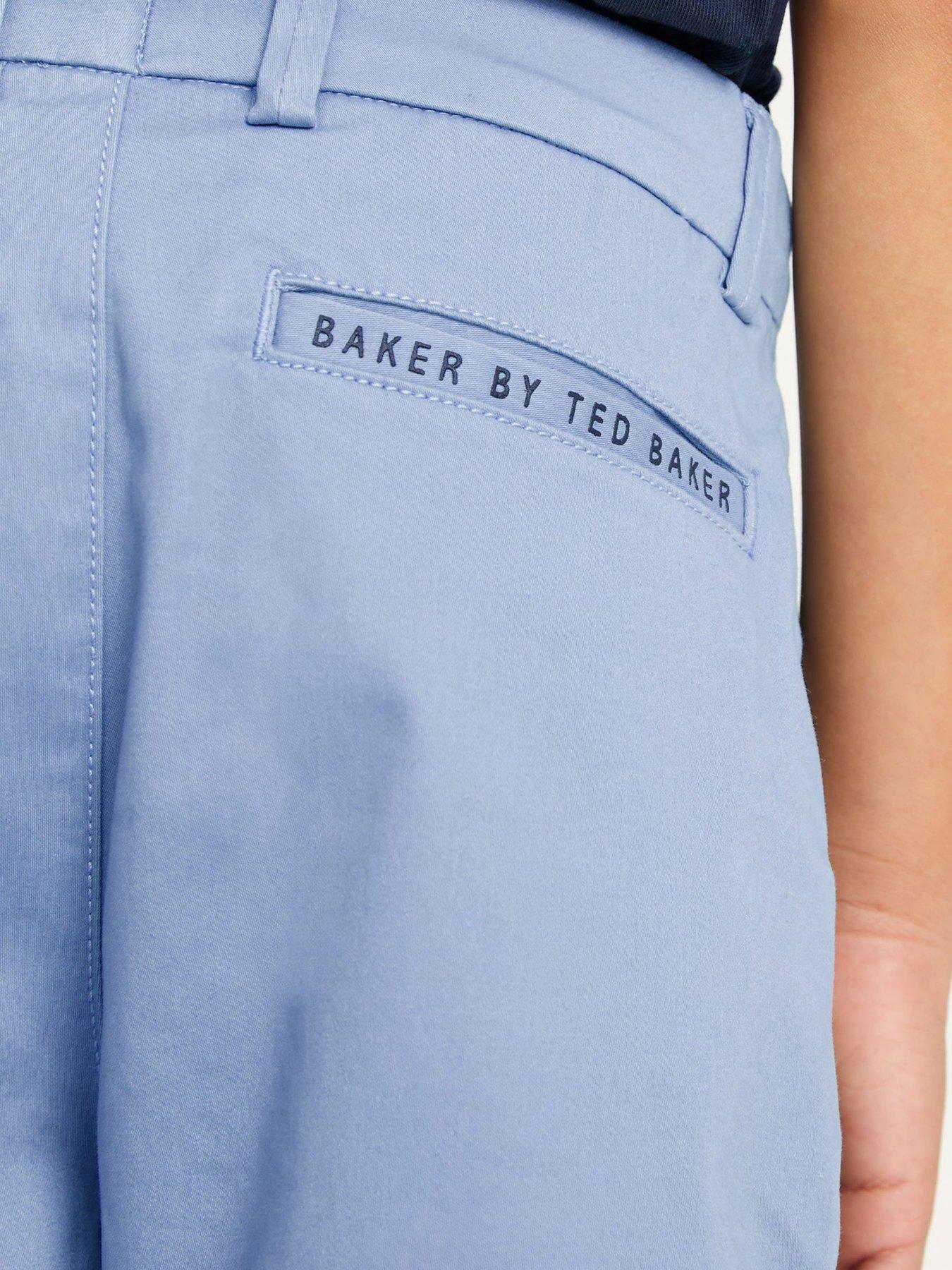 Image 4 of 6 of Ted Baker Boys Chino Shorts - Blue