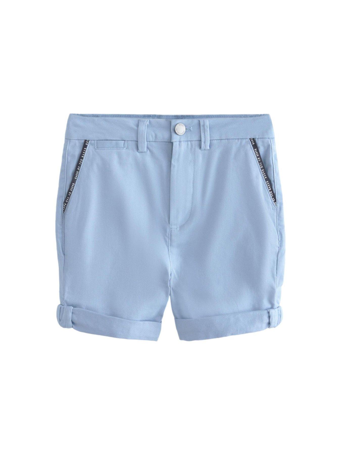Image 5 of 6 of Ted Baker Boys Chino Shorts - Blue