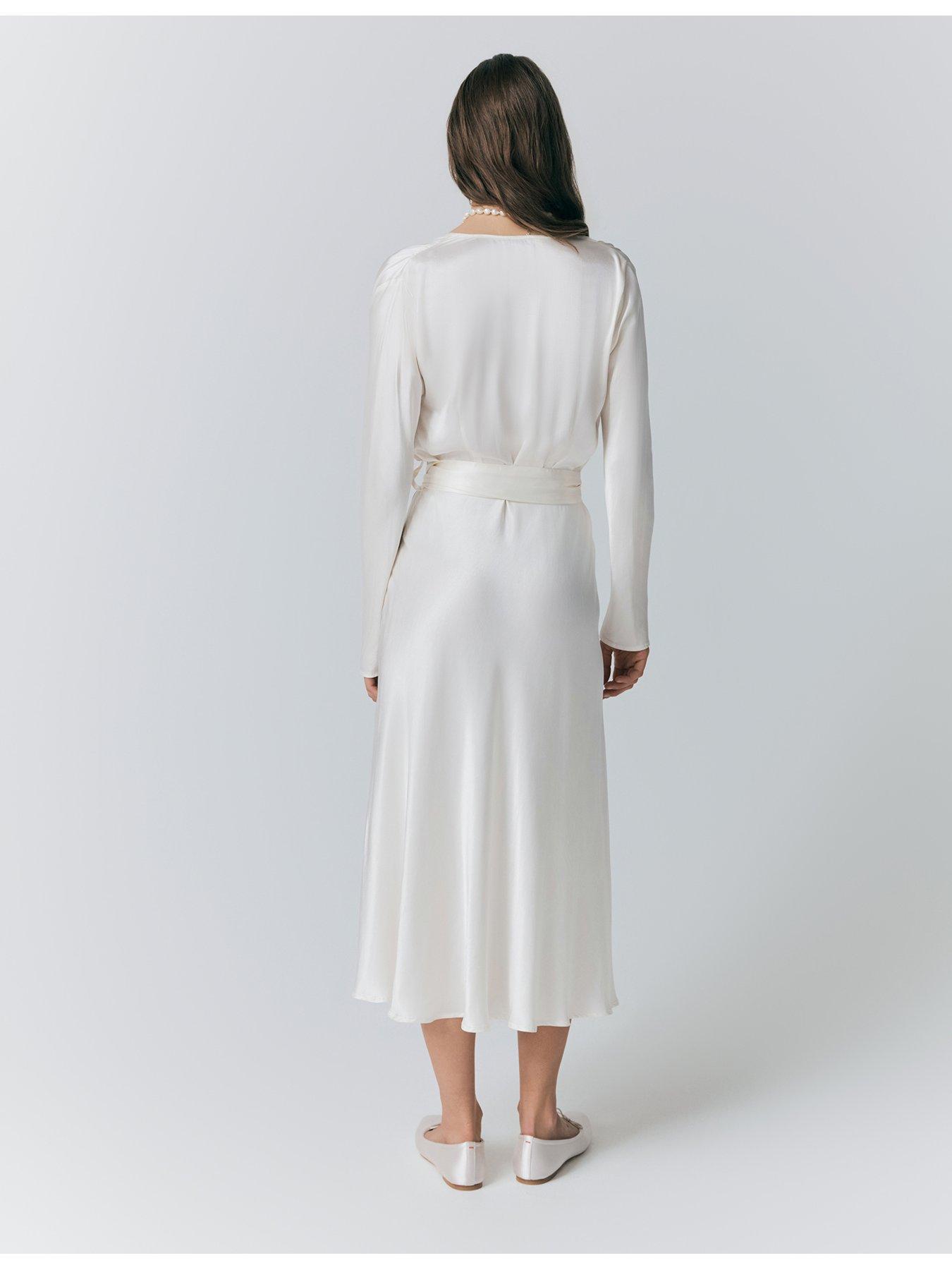 ghost-meryl-satin-belted-midi-dress-ivorystillFront