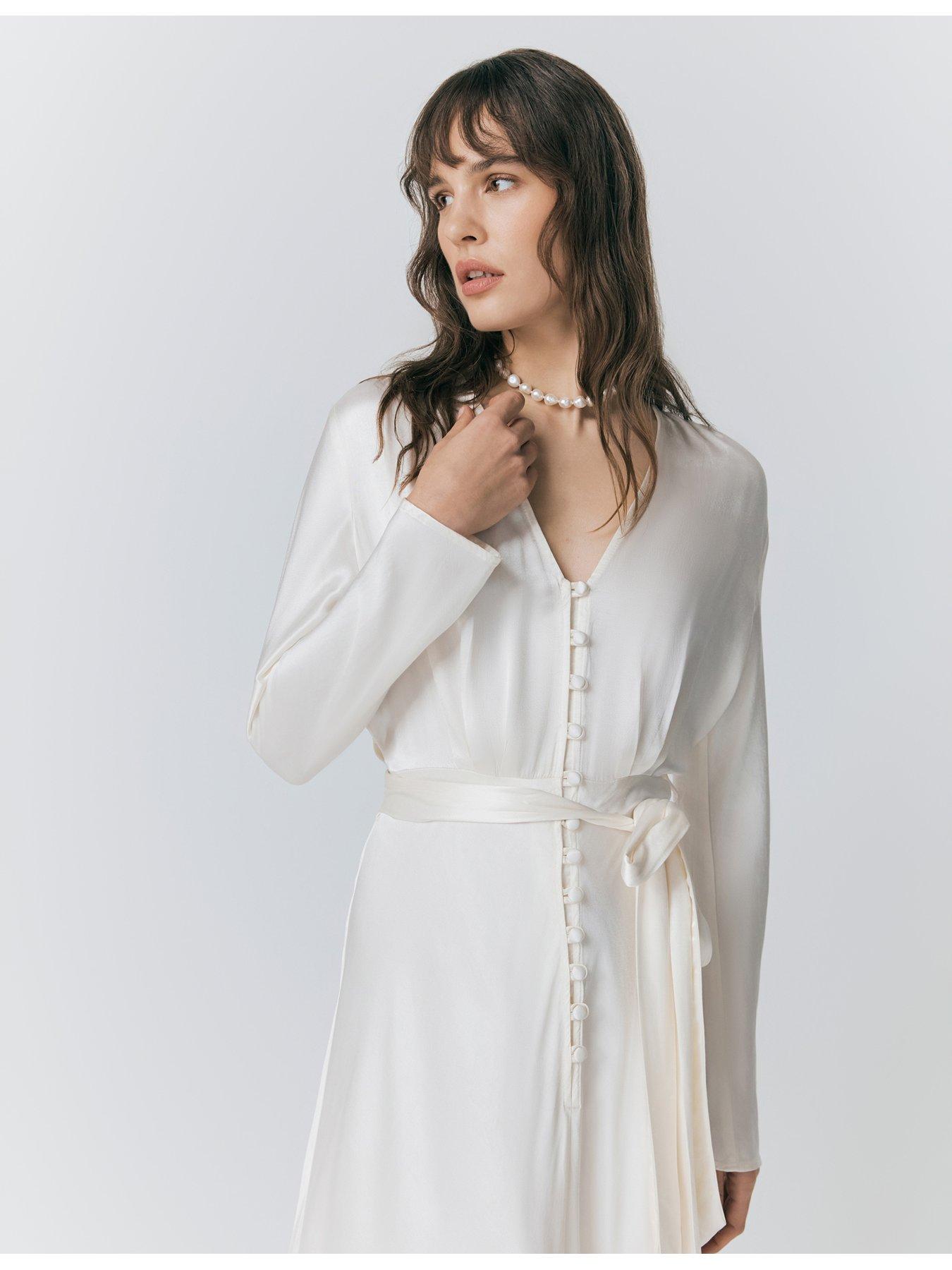 ghost-meryl-satin-belted-midi-dress-ivoryoutfit