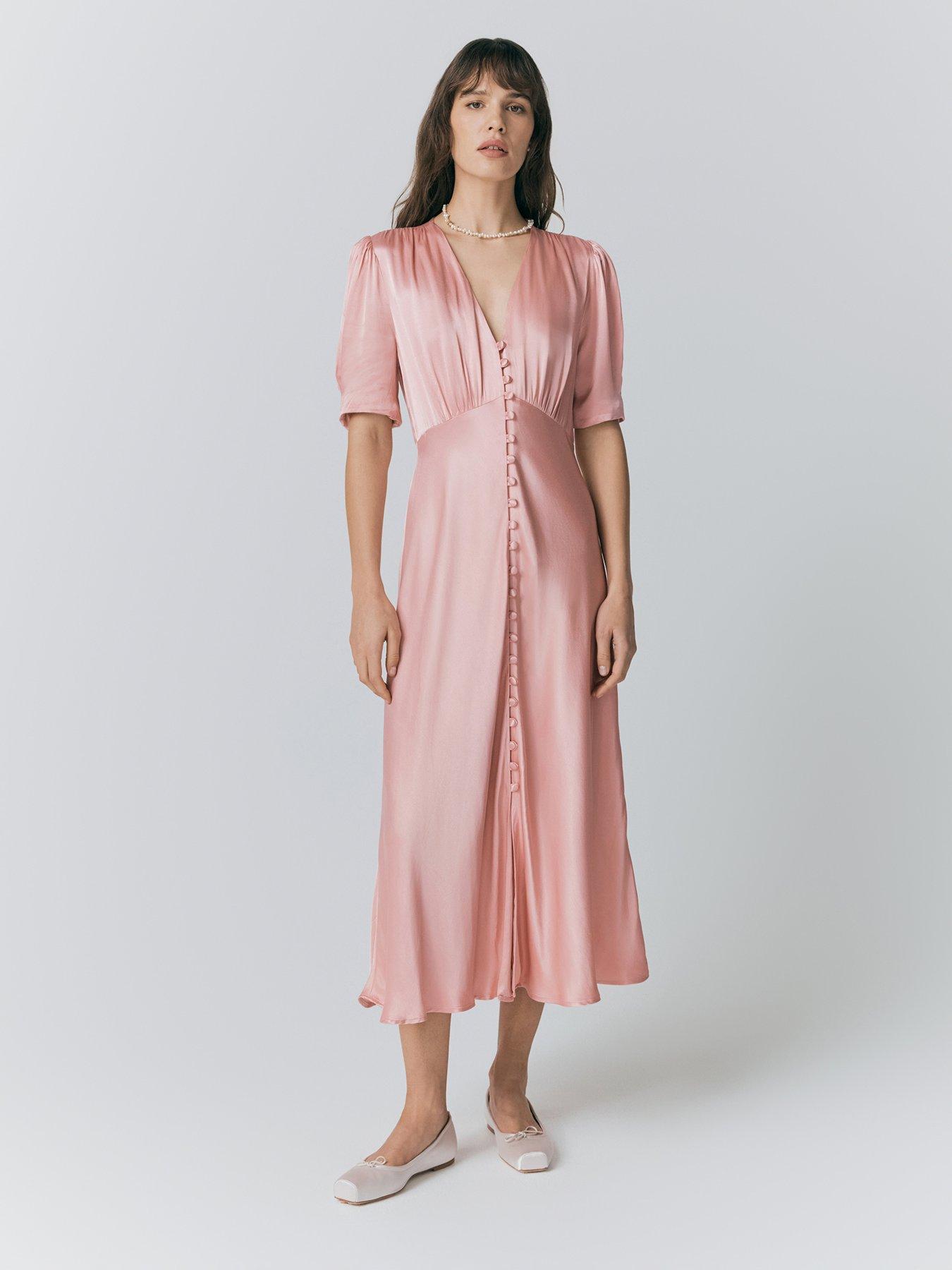 ghost-madison-satin-button-through-dress-light-pinkfront