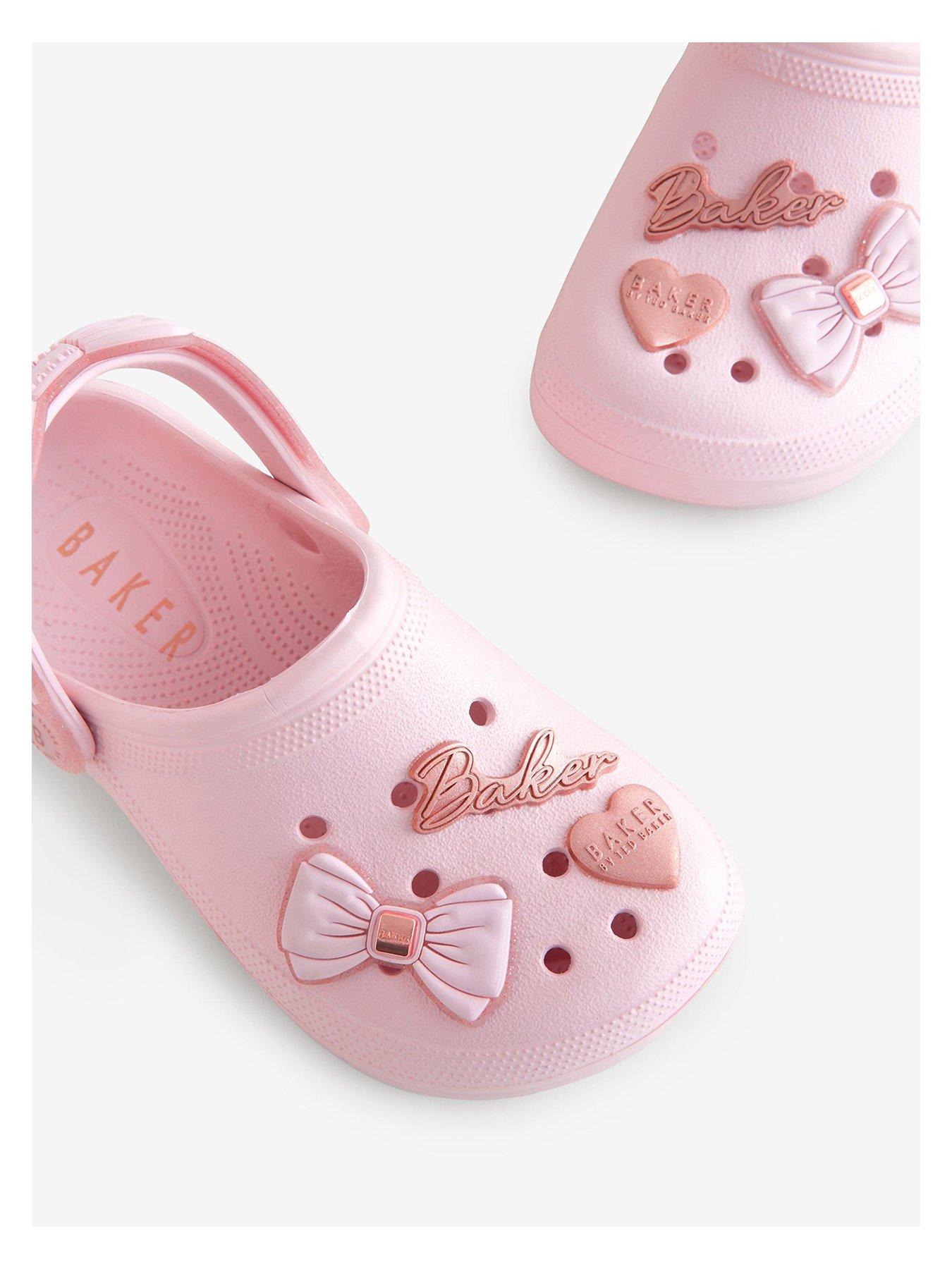 Image 5 of 6 of Ted Baker Bow Detail Sandals - Pink