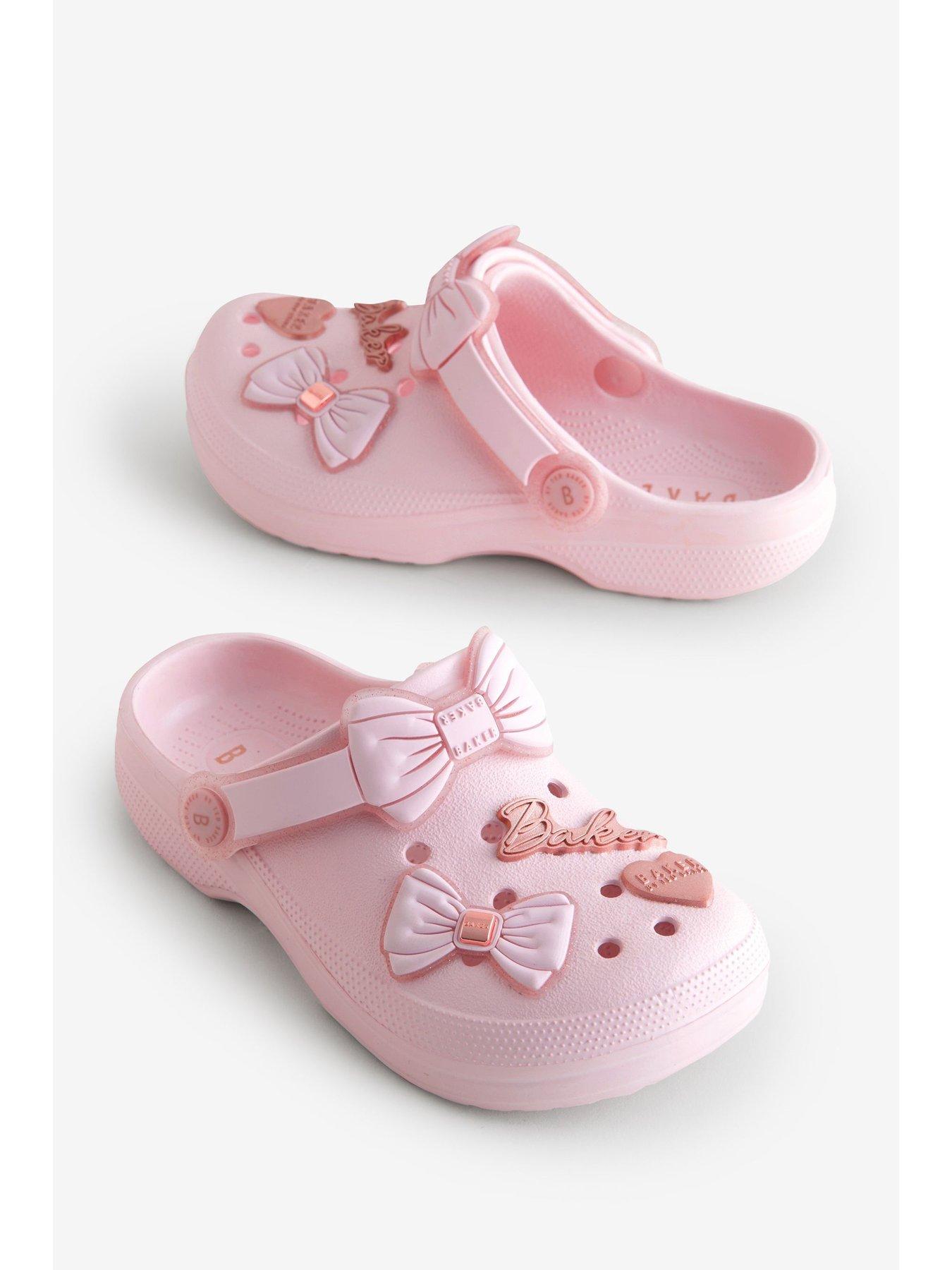 Image 6 of 6 of Ted Baker Bow Detail Sandals - Pink