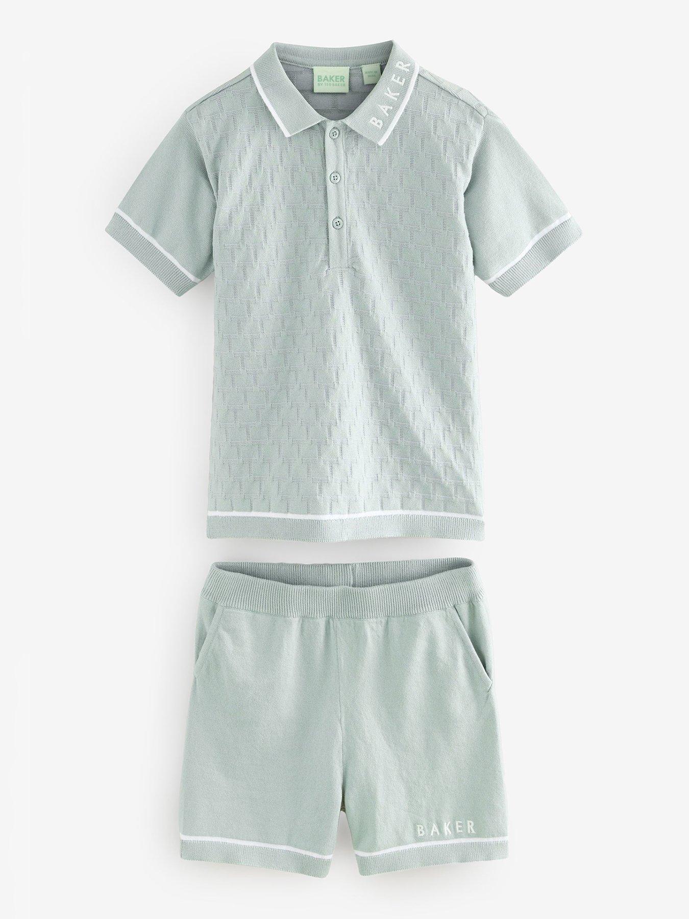 ted-baker-boys-top-amp-short-sets-green