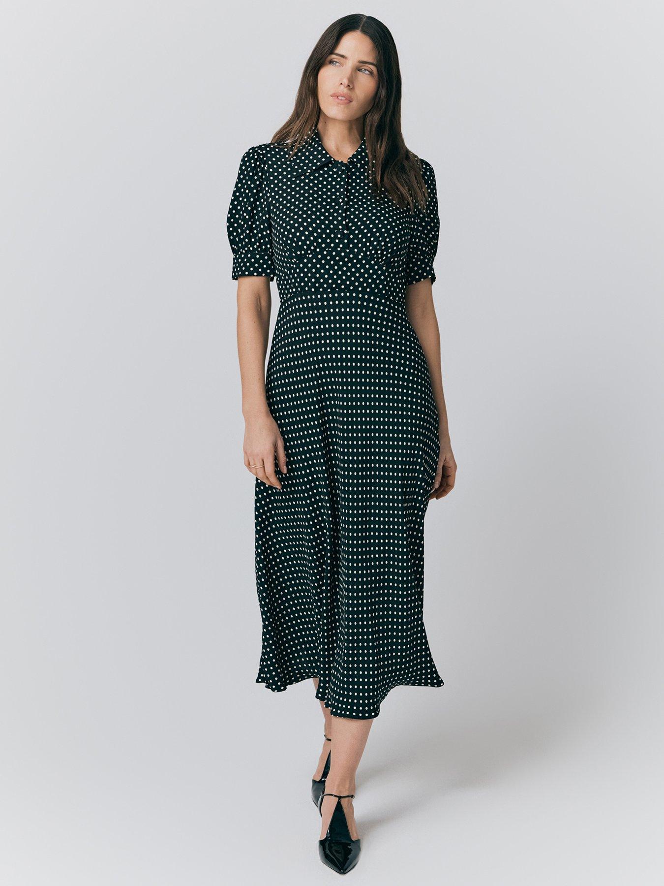 ghost-wilma-crepe-midi-tea-dress-black-spot