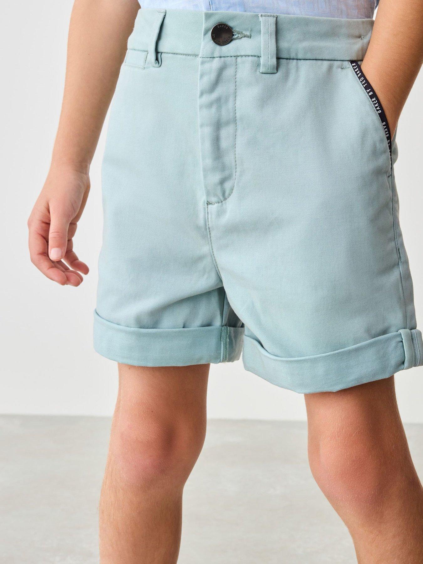 Image 1 of 4 of Ted Baker Boys Chino Shorts - Green