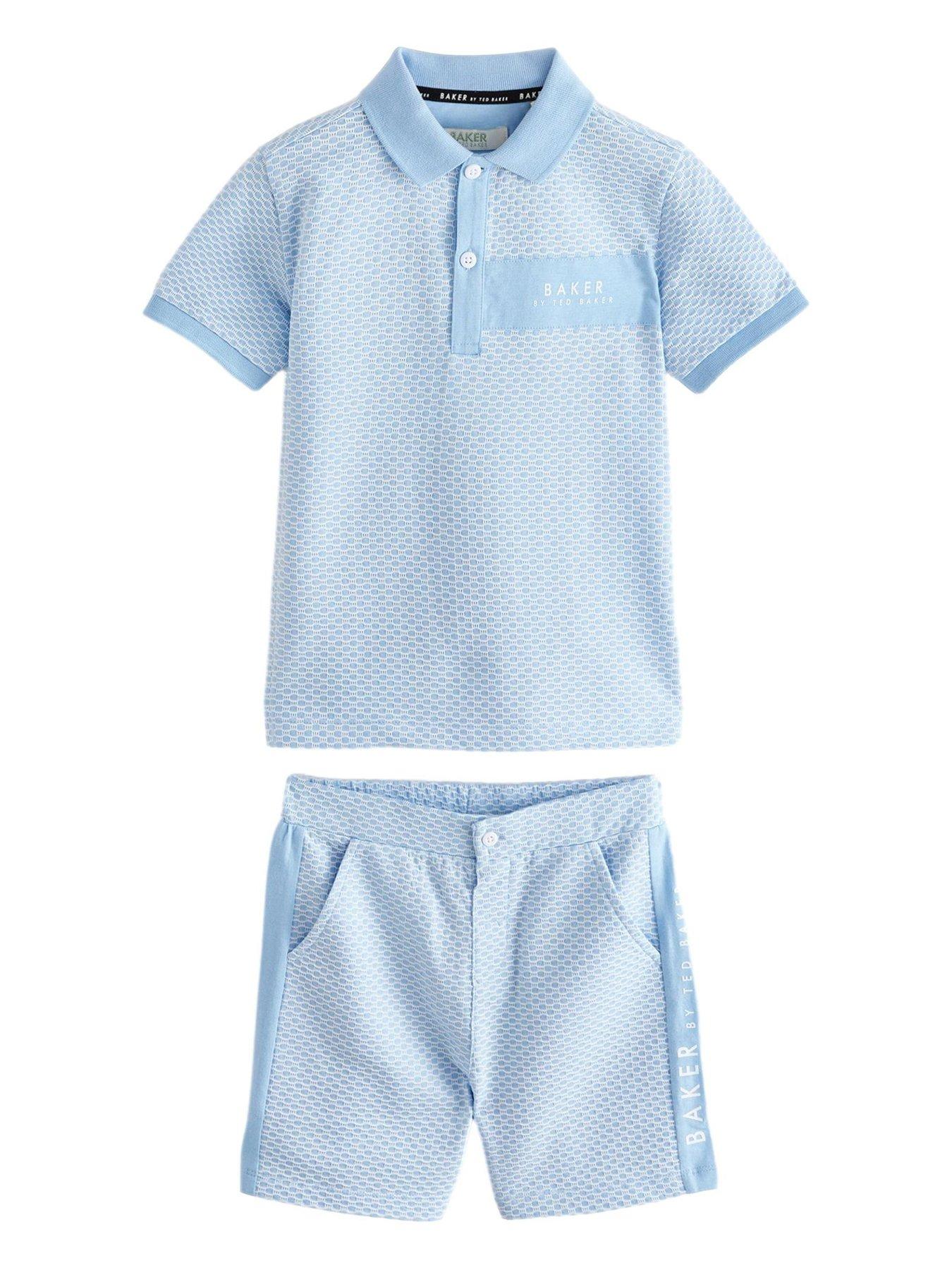 ted-baker-polo-top-amp-short-set-blue
