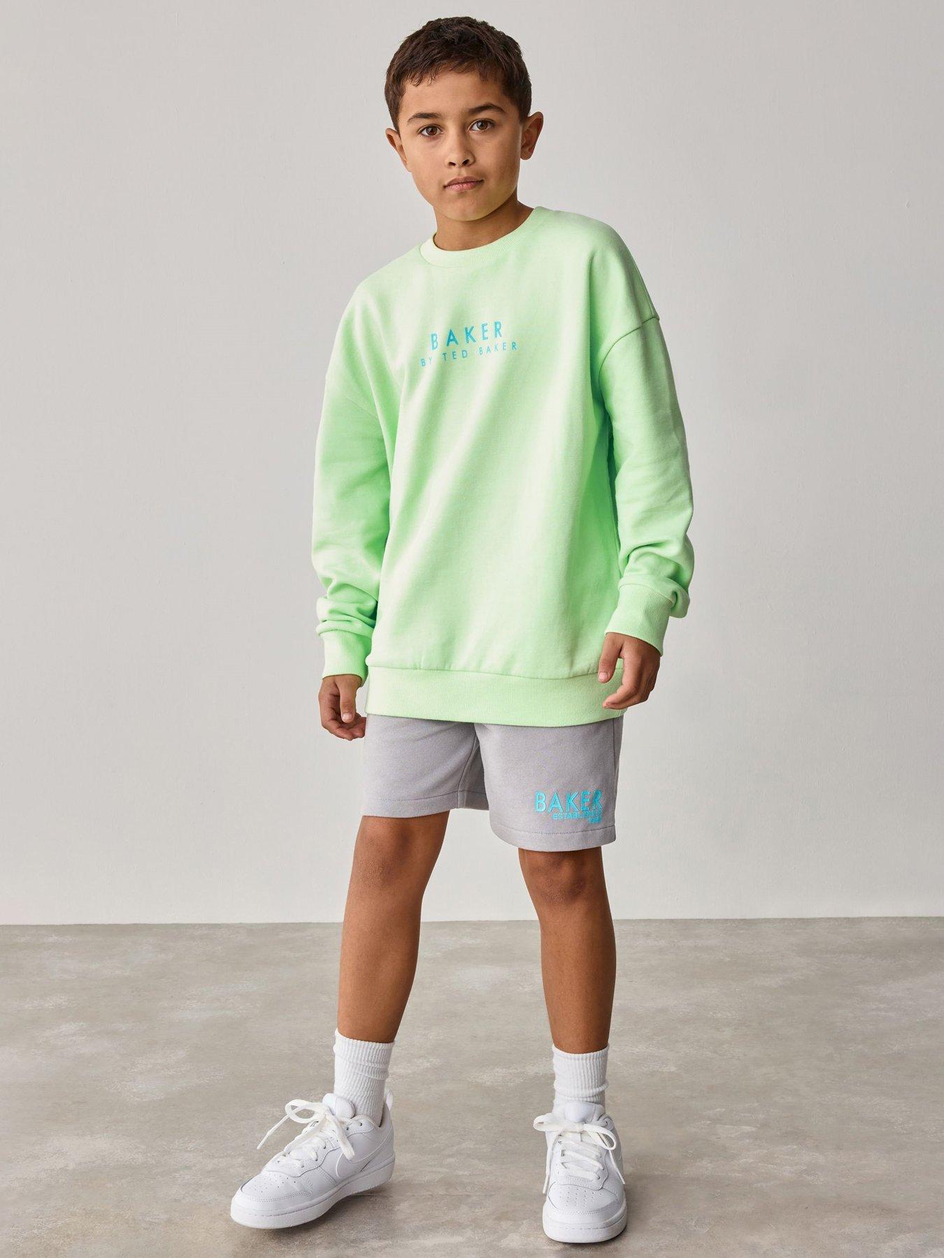 ted-baker-boys-sweat-top-amp-shorts-set-green