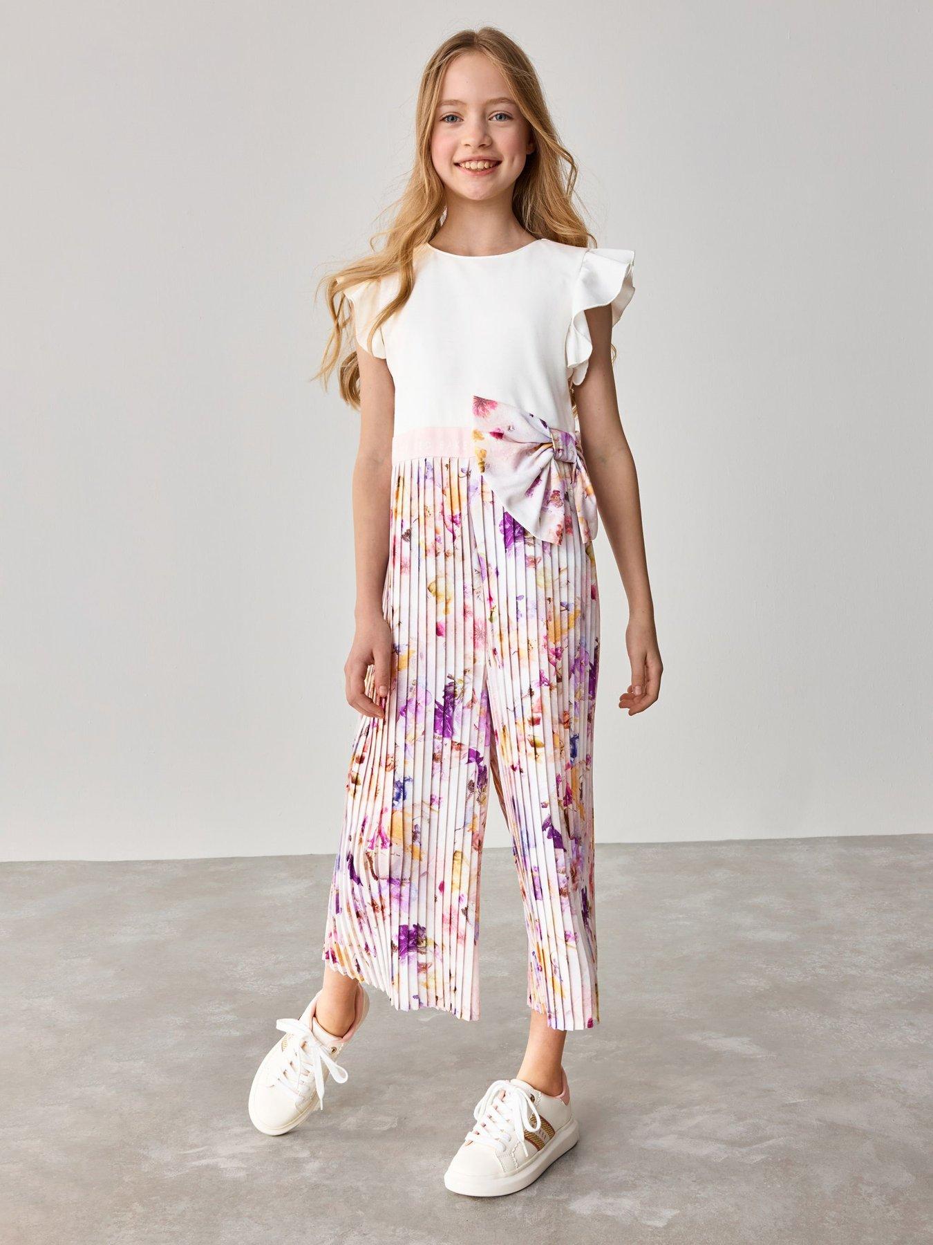 Image of Ted Baker Bow Jumpsuit - Pink