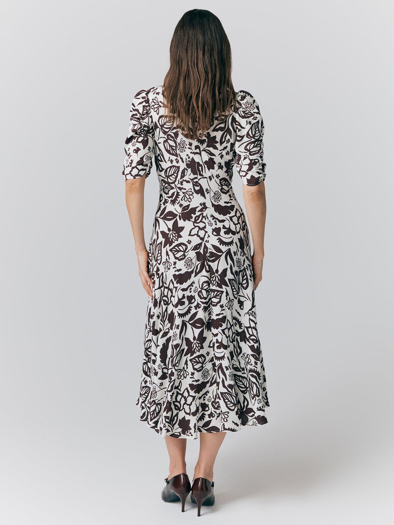 ghost-madi-floral-crepe-midi-tea-dress-burgundy-floralstillFront