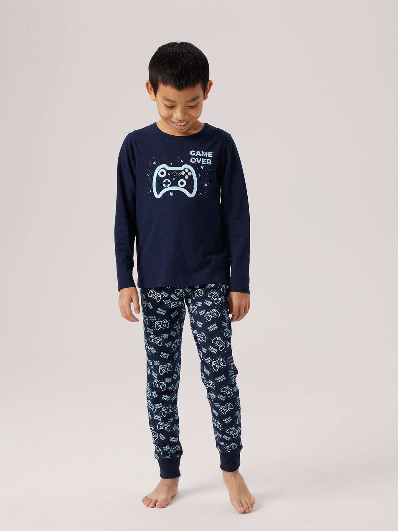 Name It Boys Gaming Pyjamas - Dark Sapphire