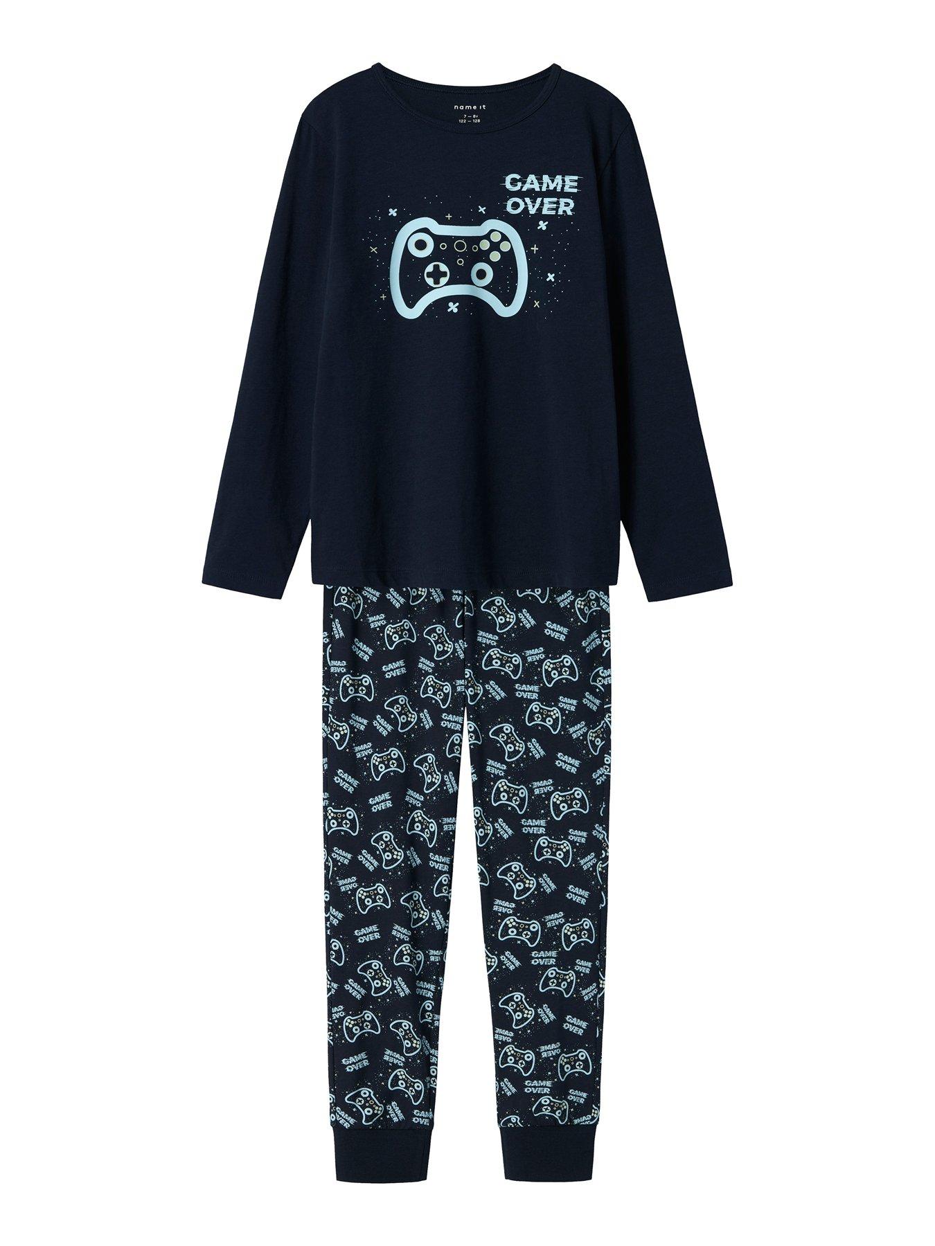 name-it-boys-gaming-pyjamas-dark-sapphirestillFront