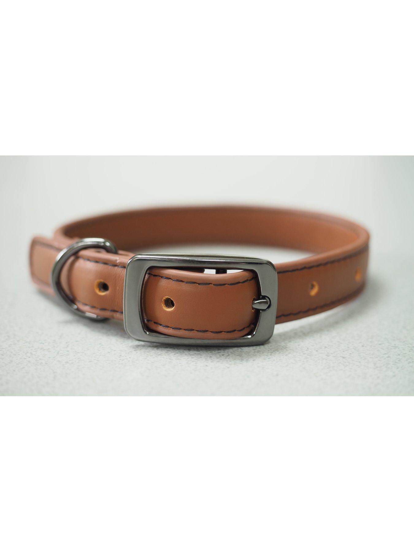 zoon-luxe-leather-collar-amp-lead-set--nbspsmall-tanback