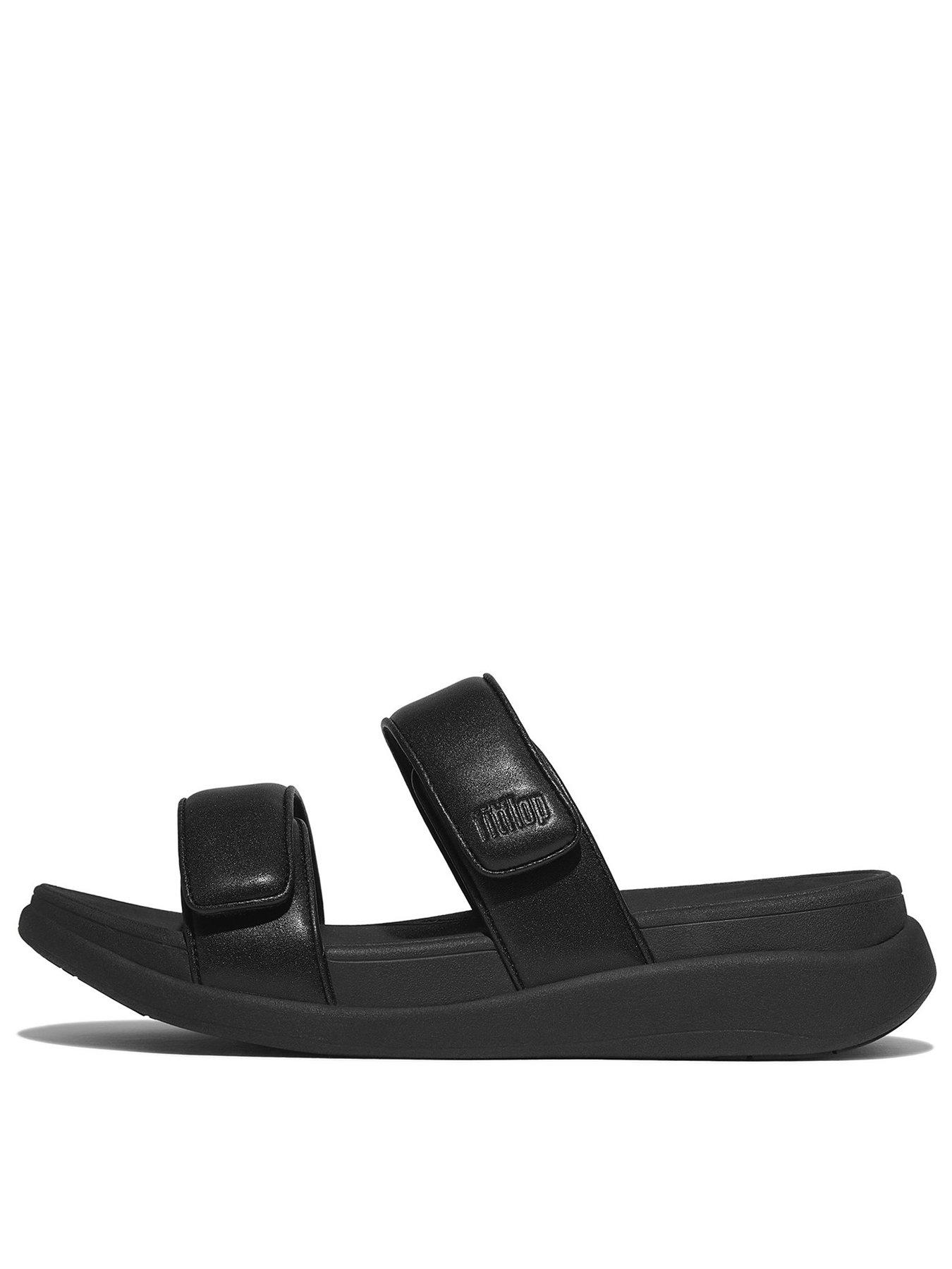 fitflop-f-mode-go-2-bar-velcro-slide-all-black