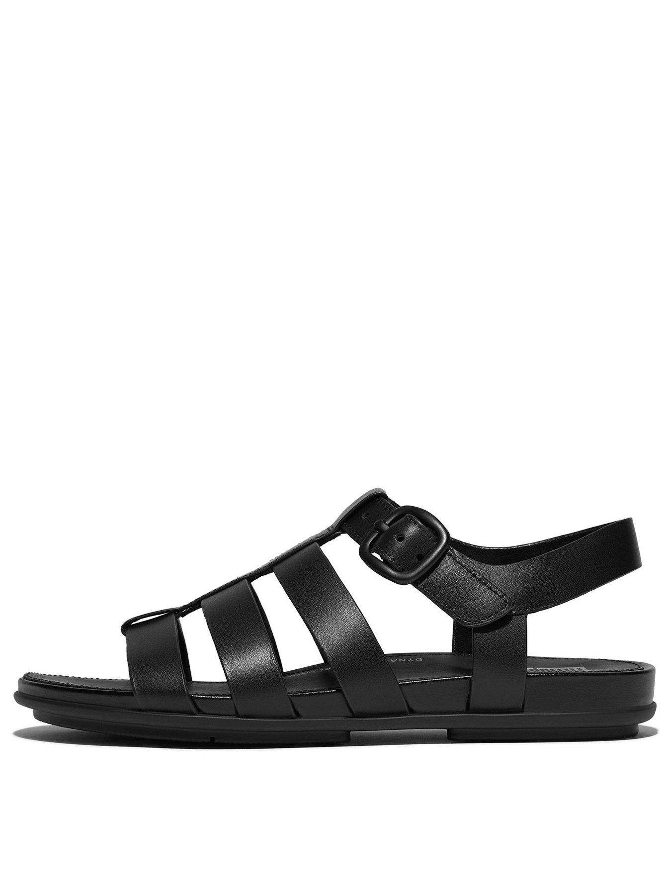 FitFlop Gracie Fisherman Sandal - All Black