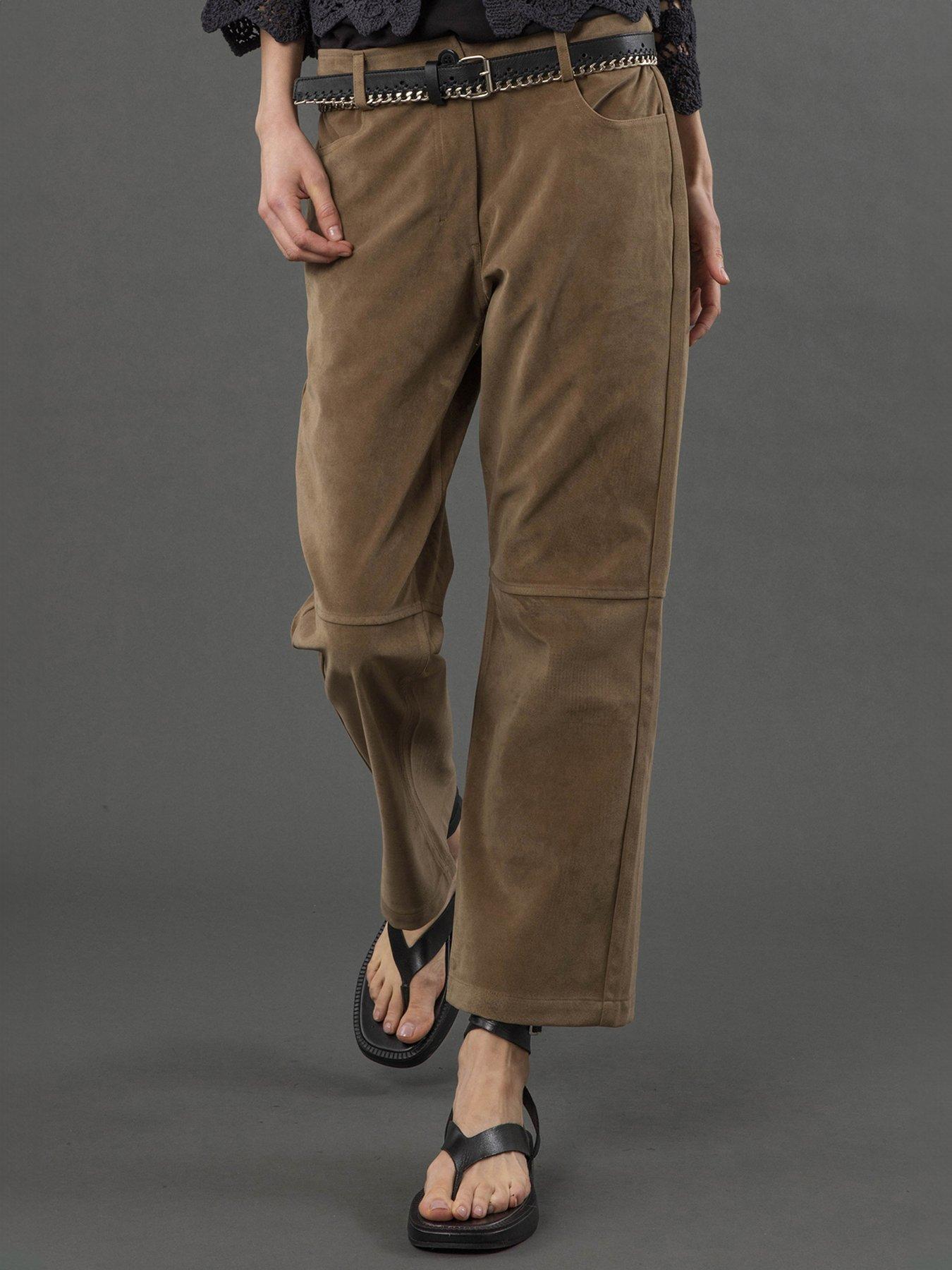 religion-galaxy-suede-trousers-beige