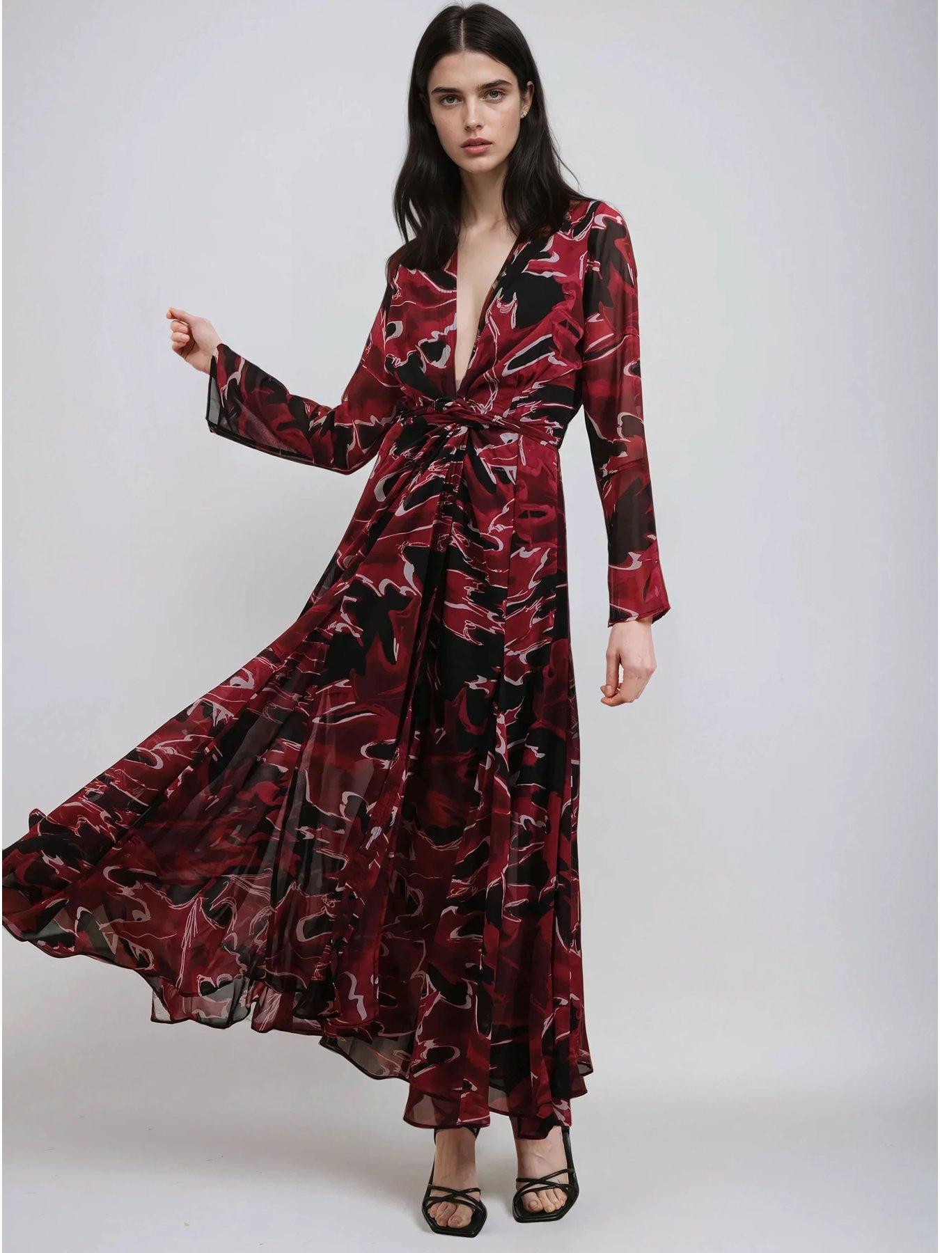 religion-flash-2-way-wrap-long-sleeve-maxi-dress-black