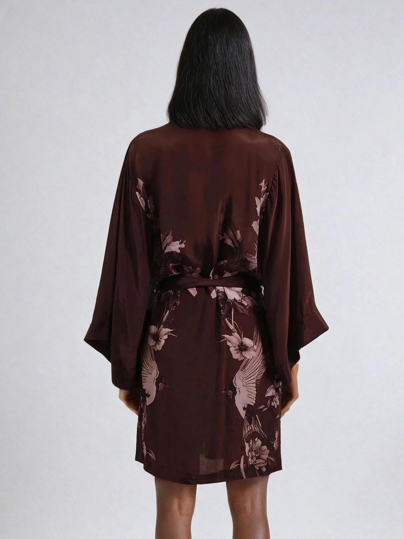 religion-inversion-lust-tunic-dress-with-kimono-sleeves-brownstillFront