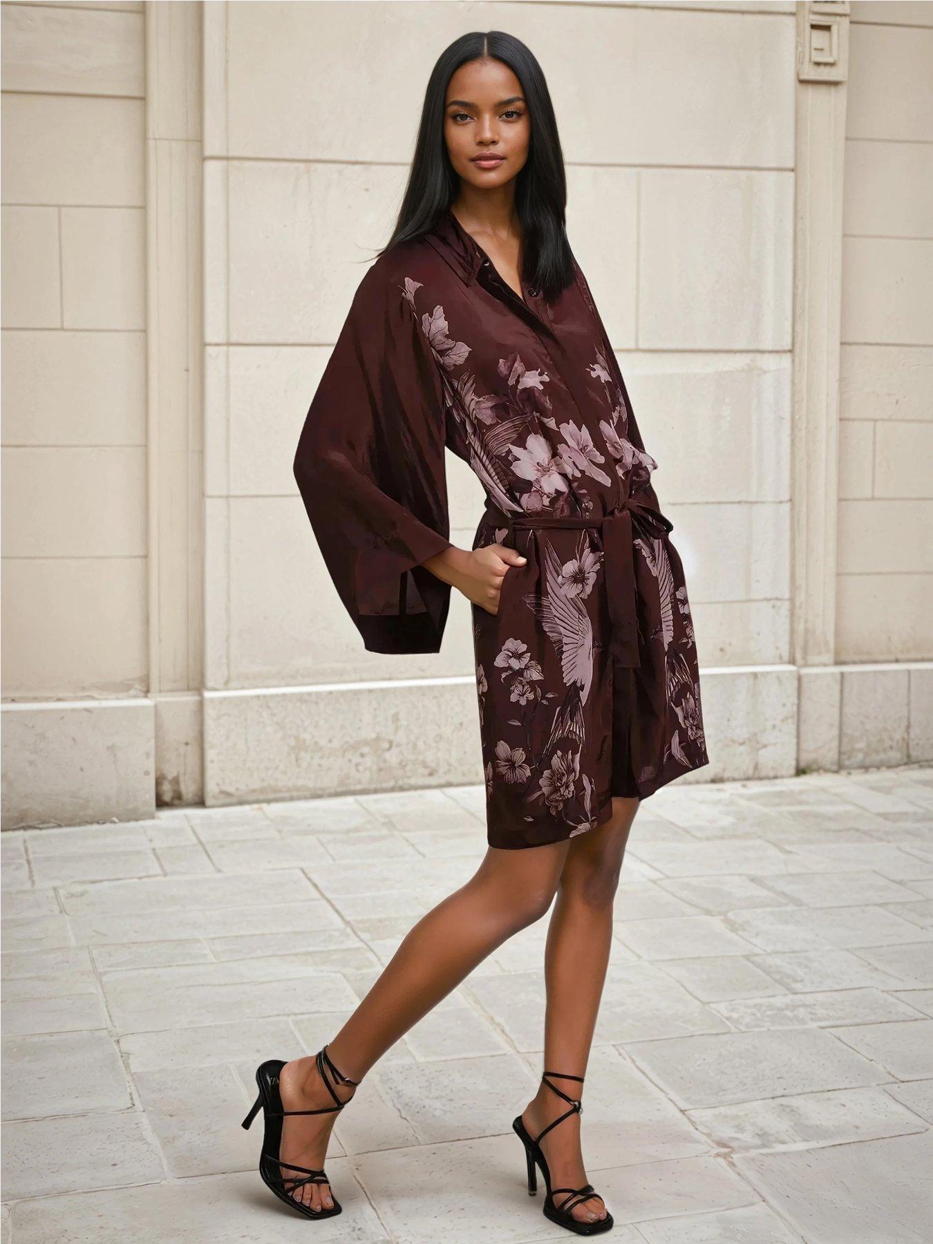 religion-inversion-lust-tunic-dress-with-kimono-sleeves-brownback