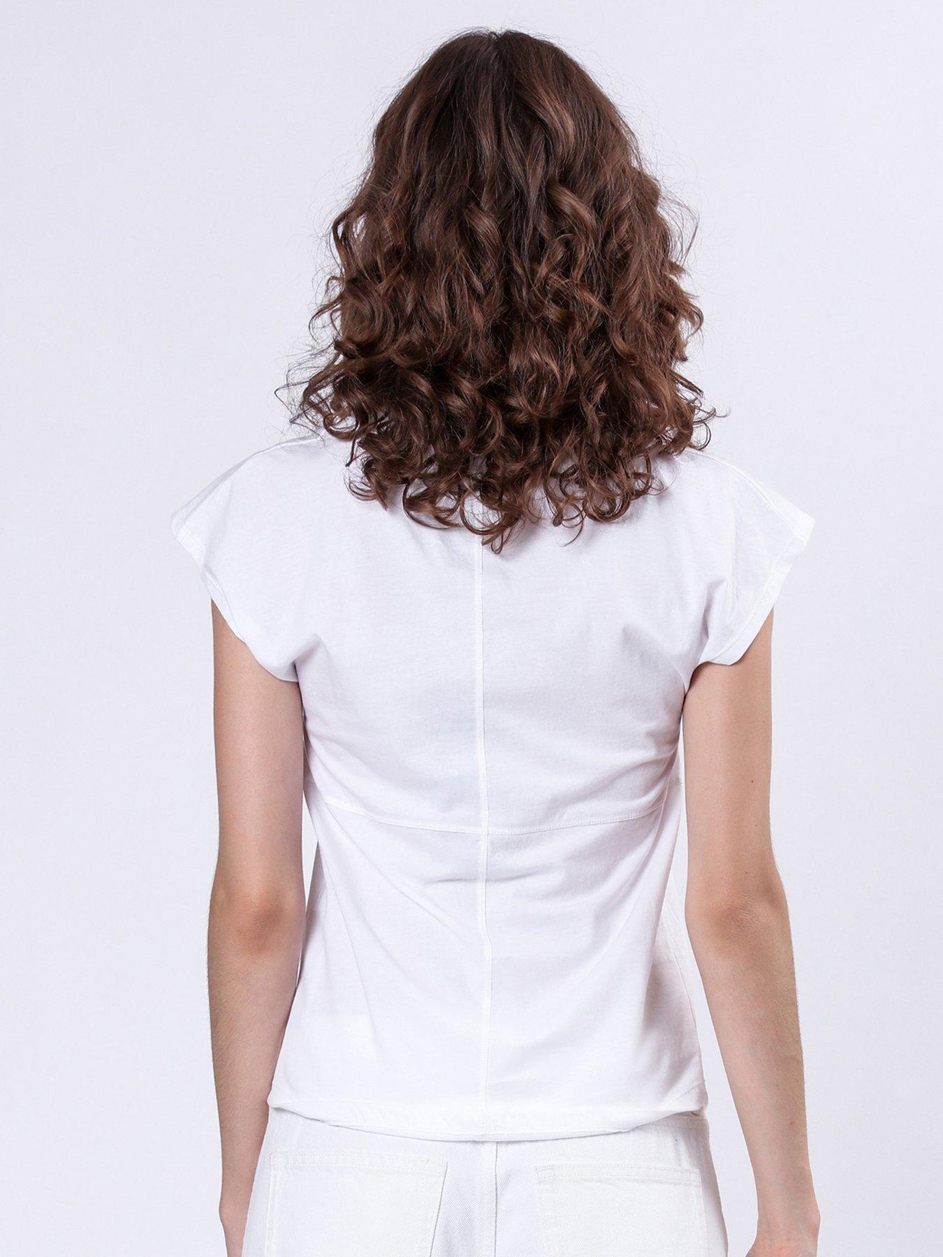 Image 2 of 6 of Religion Love Graphic Spirit T-Shirt - White
