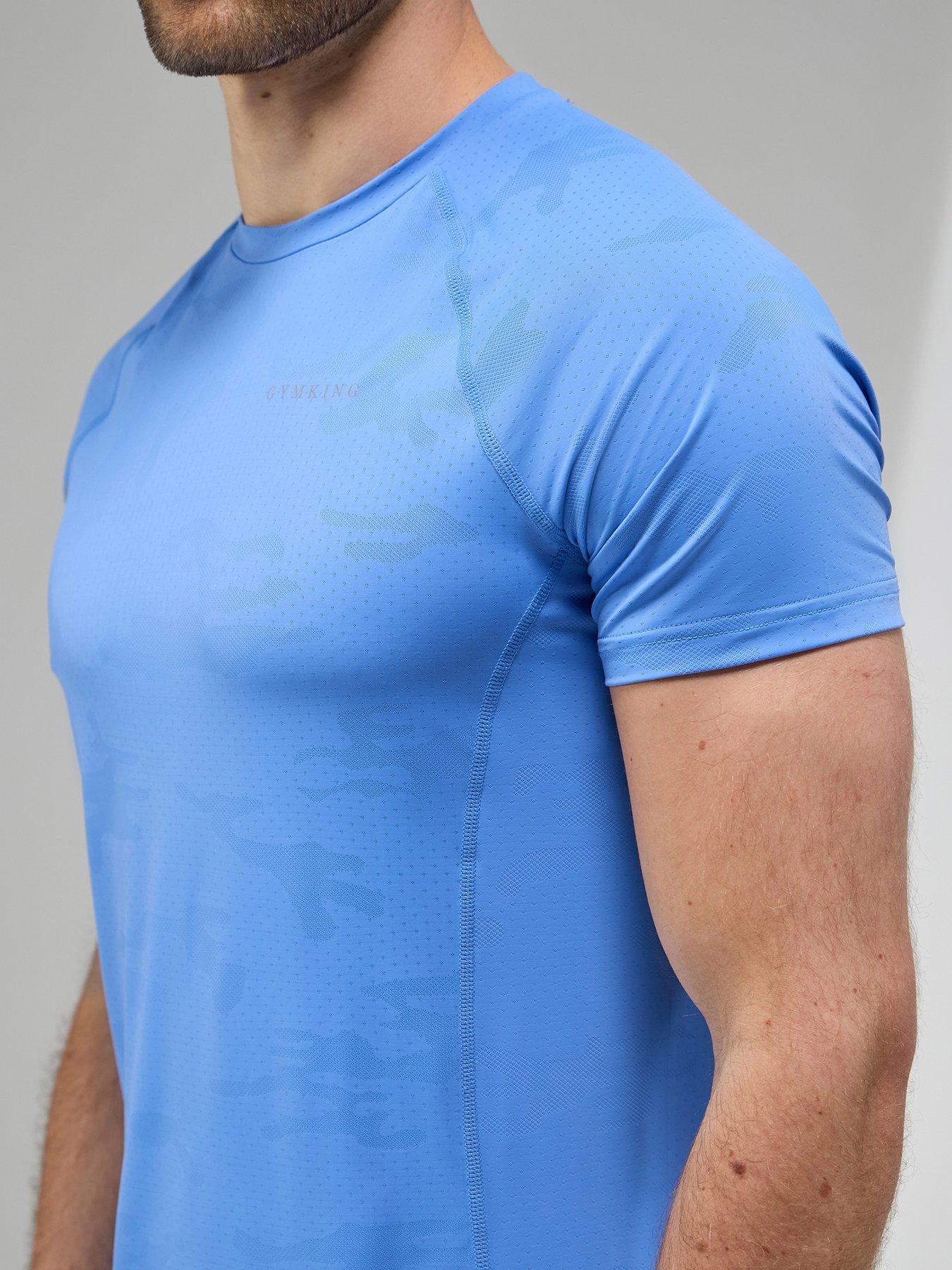 gym-king-mens-focus-knitted-tee-blueoutfit