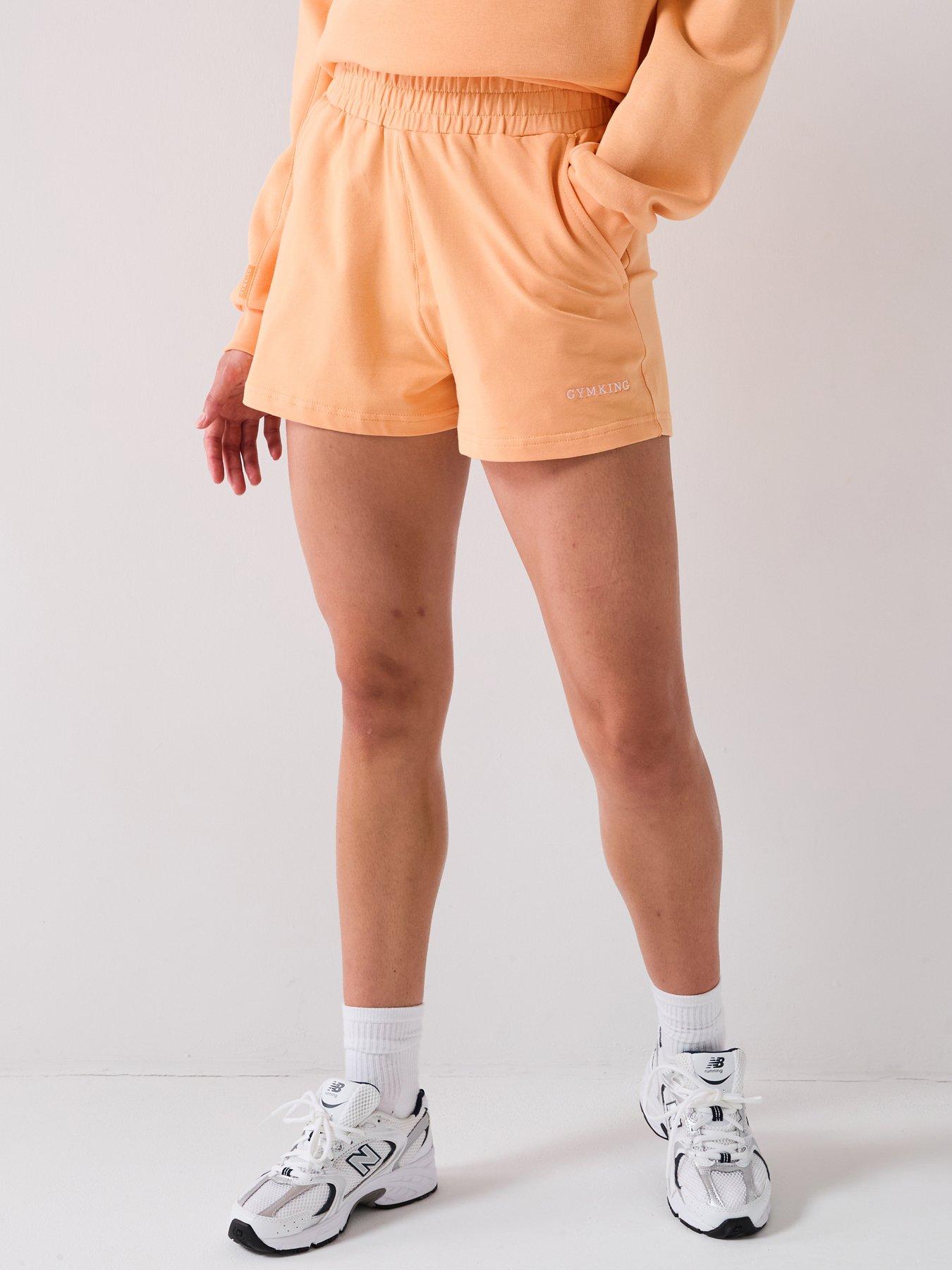 Gym King Women's 365 Fleece Shorts - Coral