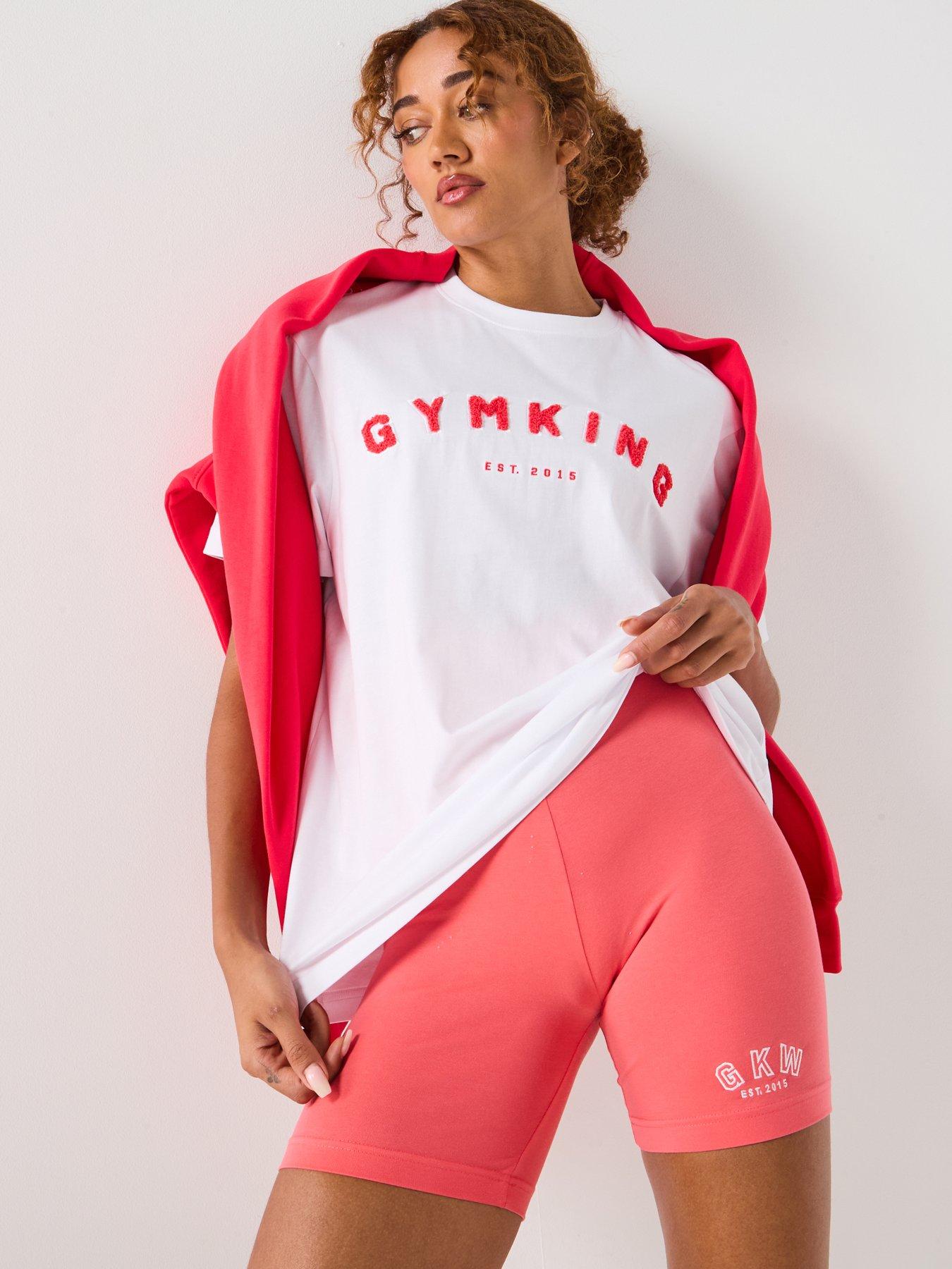Image 5 of 5 of Gym King Women's 5 Inch Cycle Short - Orange
