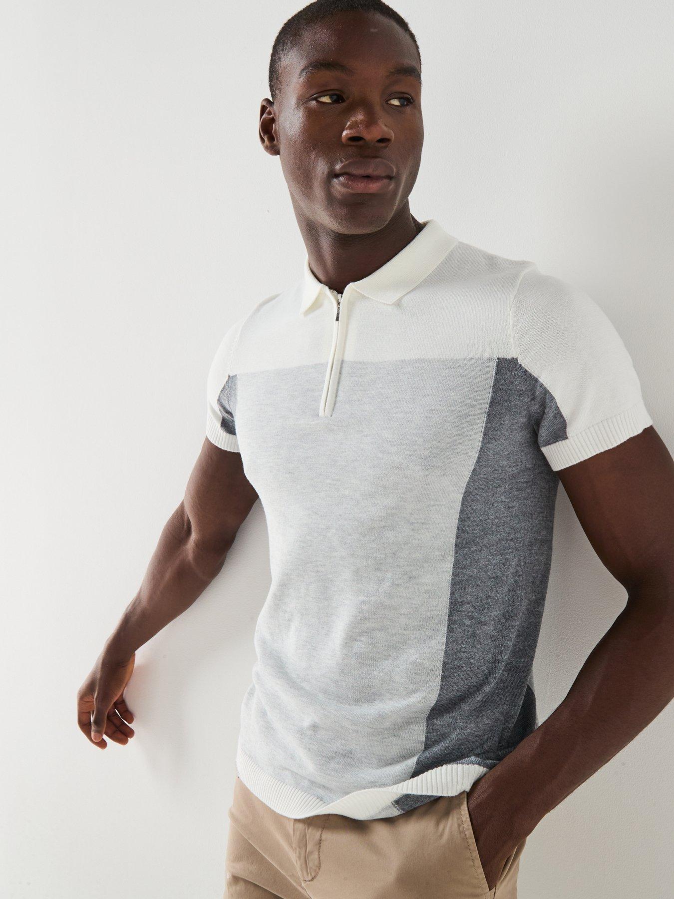 gym-king-mens-colour-block-polo-shirt-greydetail