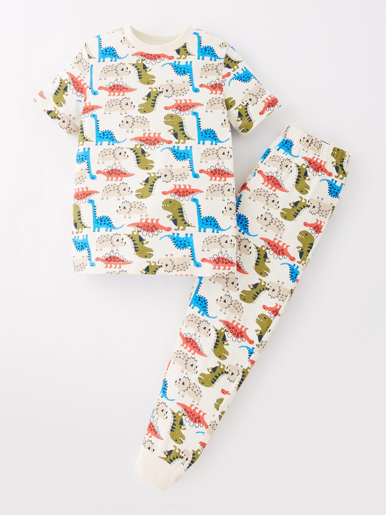undefined Boys Dinosaur Print Pyjama Set  