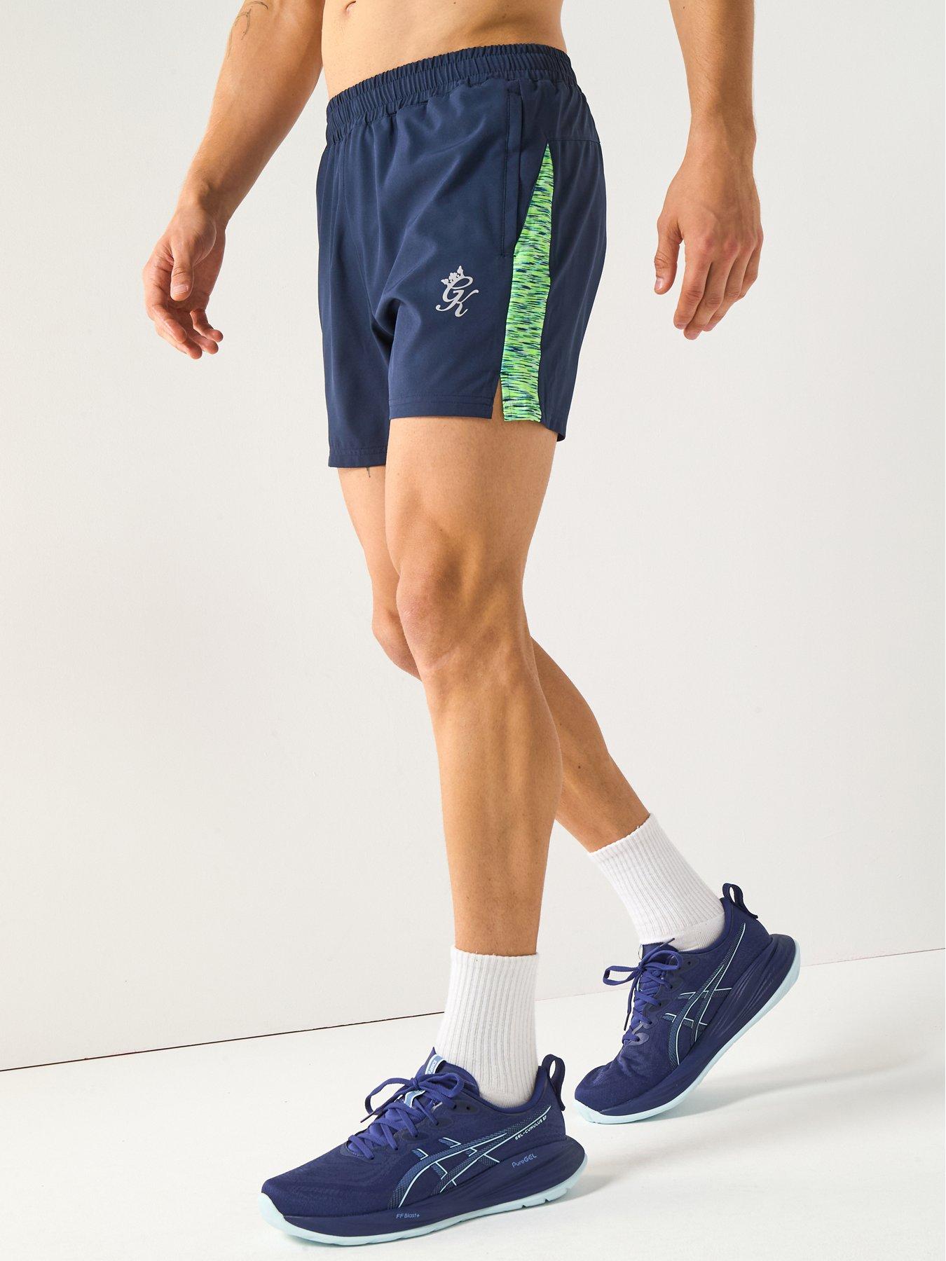 Gym King Men's Energy Space Dye Short - Black