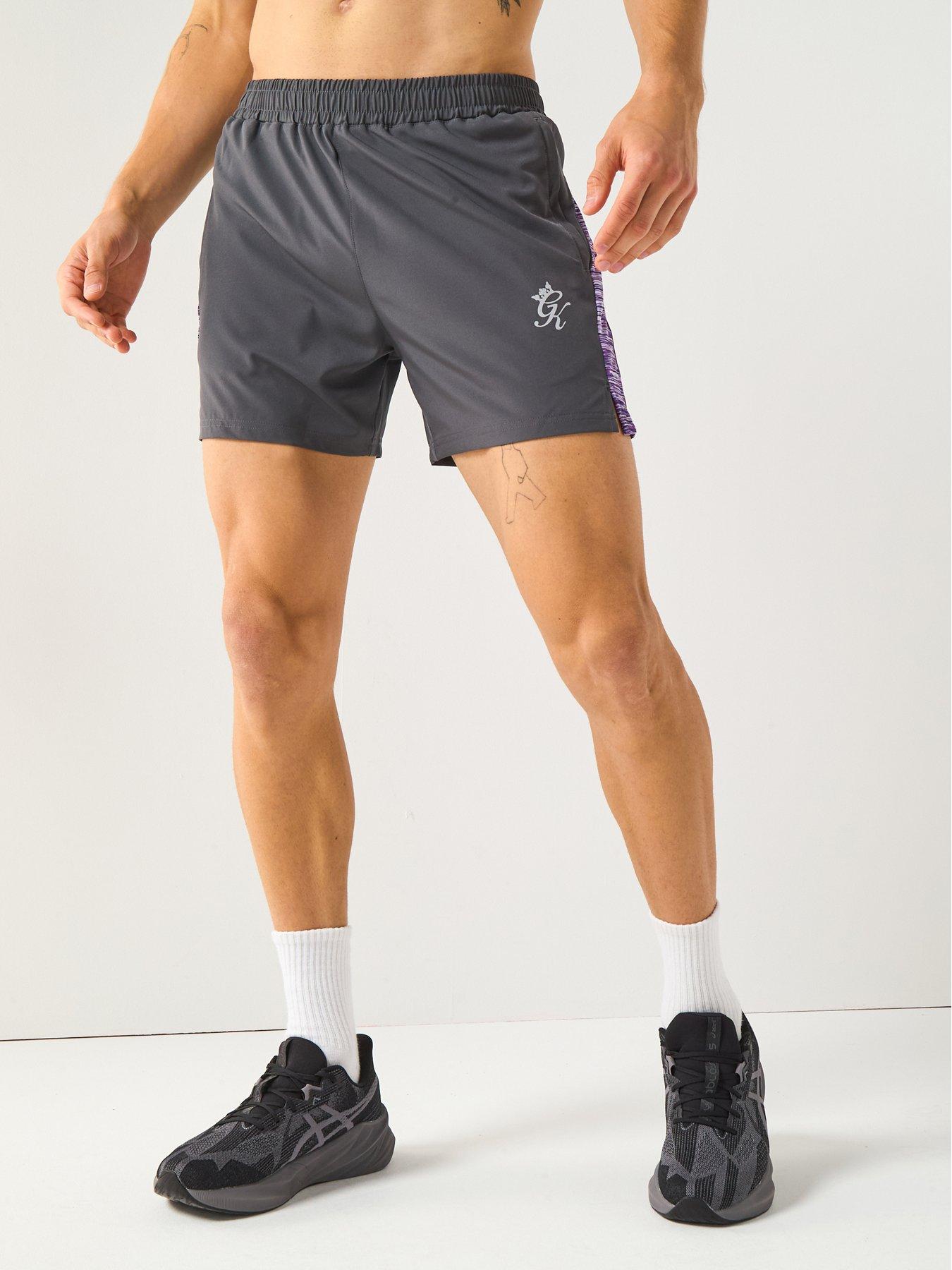 Gym King Men's Energy Space Dye Shorts - Grey