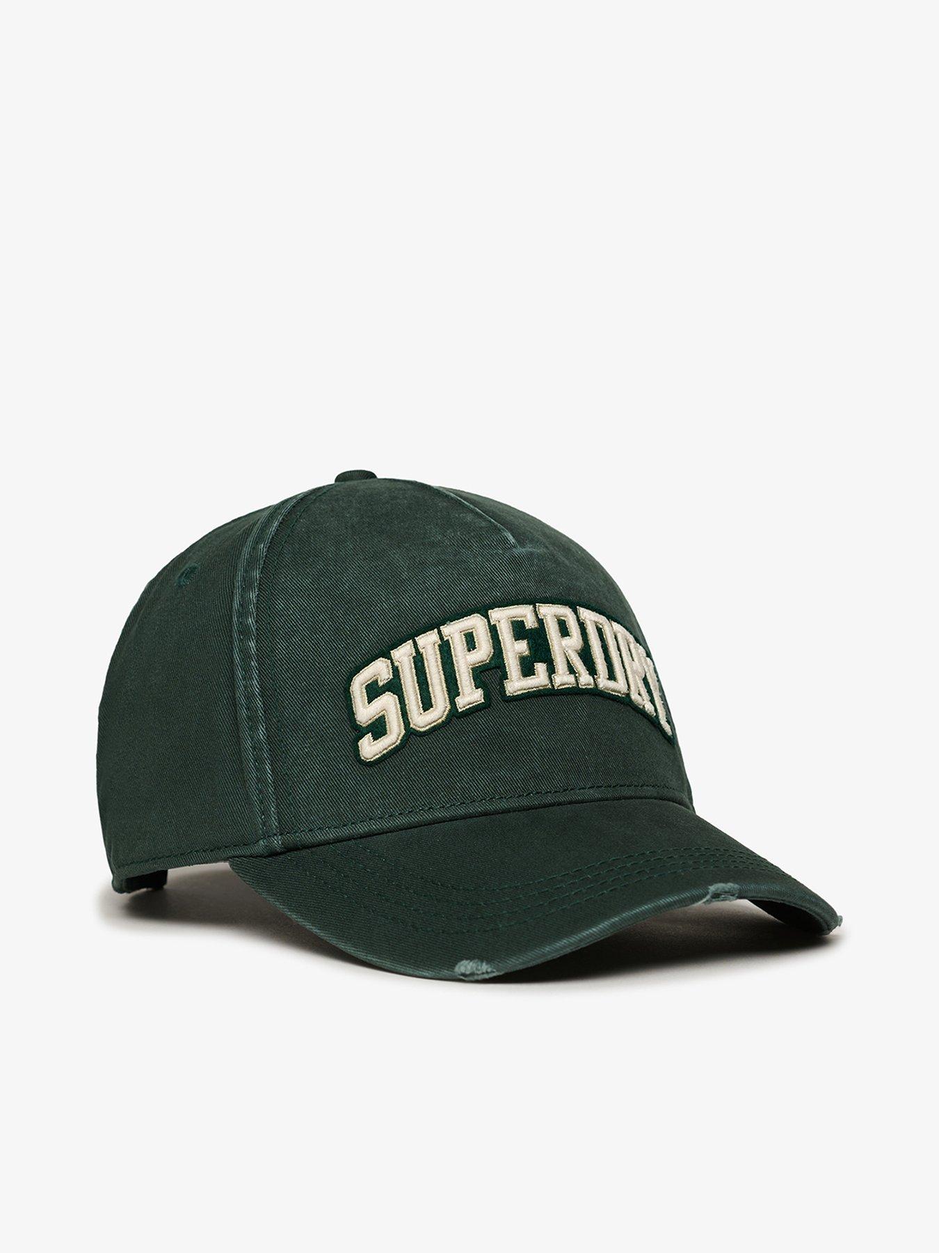 undefined Superdry Varsity Logo Trucker Cap -Dark Green