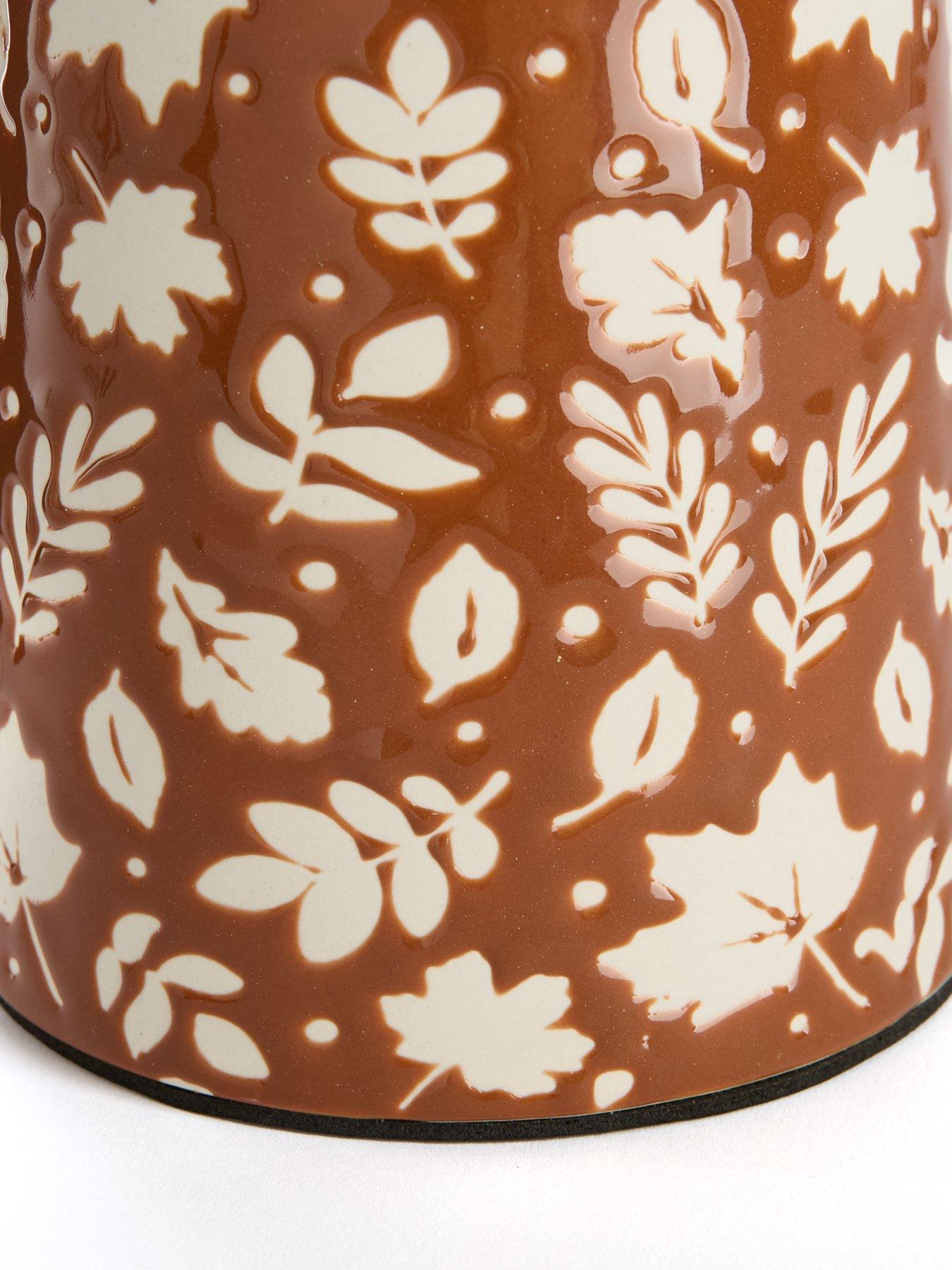 Image 6 of 6 of Very Home Botanical Printed Bottle Styled Vase