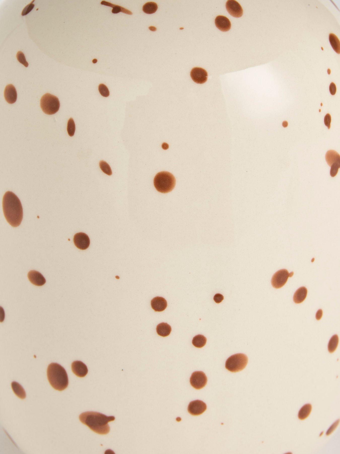 Image 5 of 5 of The Very Collection Speckled Ceramic Table Lamp