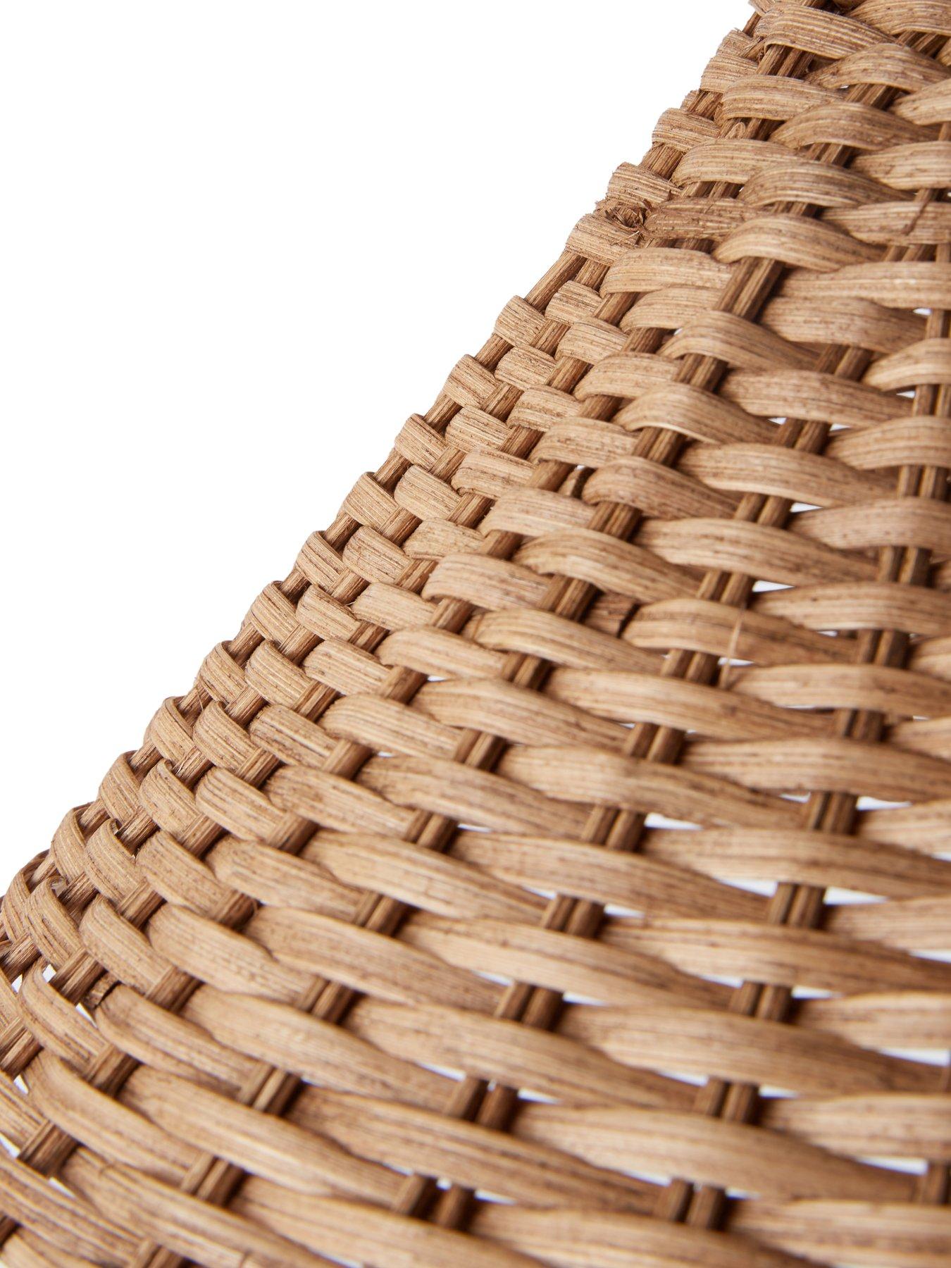 Image 4 of 6 of Michelle Keegan Home MK Small Rattan Table Lamp