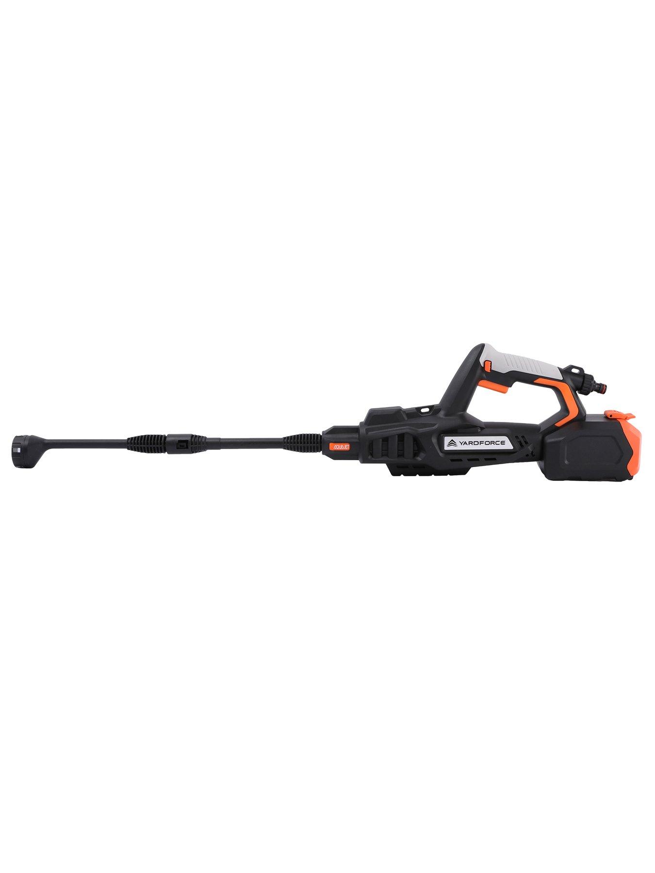Image 2 of 5 of Yard Force 20V 4.0Ah Aquajet Cordless Pressure Cleaner with Lithium-Ion Battery, Charger and 5-in-1 Nozzle - CR20 Range - LW C04