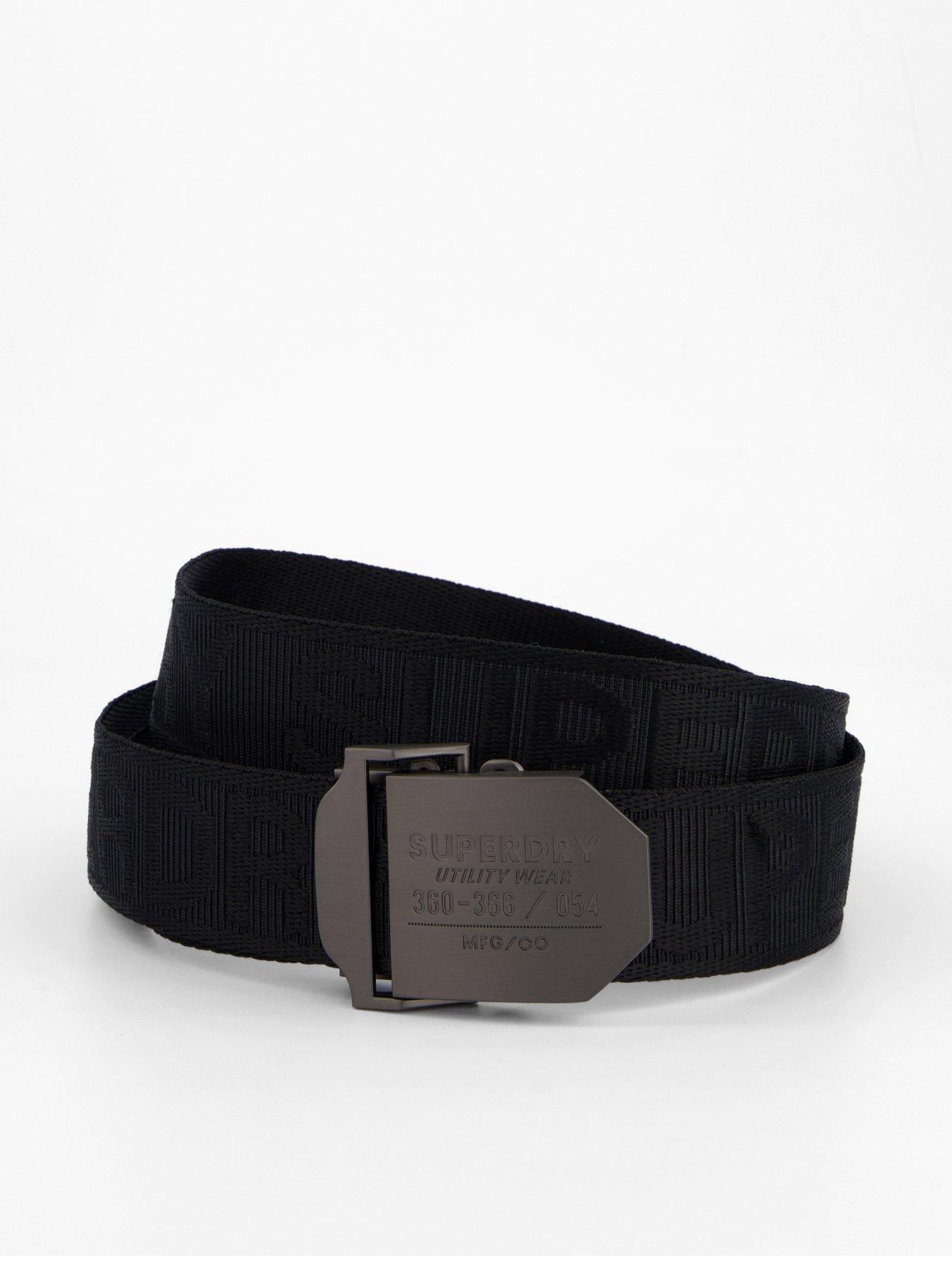 undefined Superdry Workwear Webbing Belt -Black