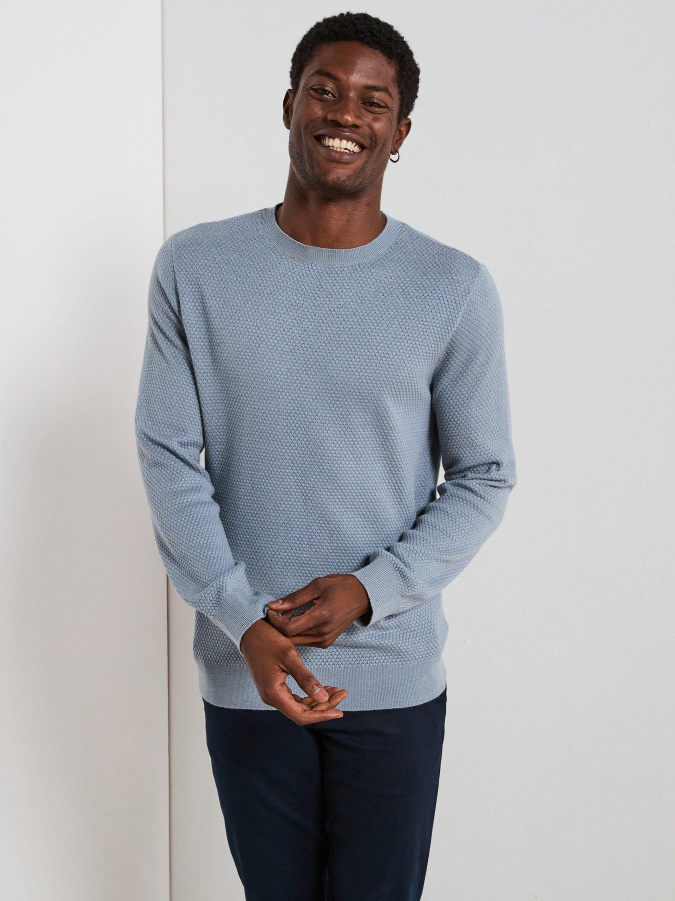 very-man-textured-crew-neck-jumper-with-wool-light-blue