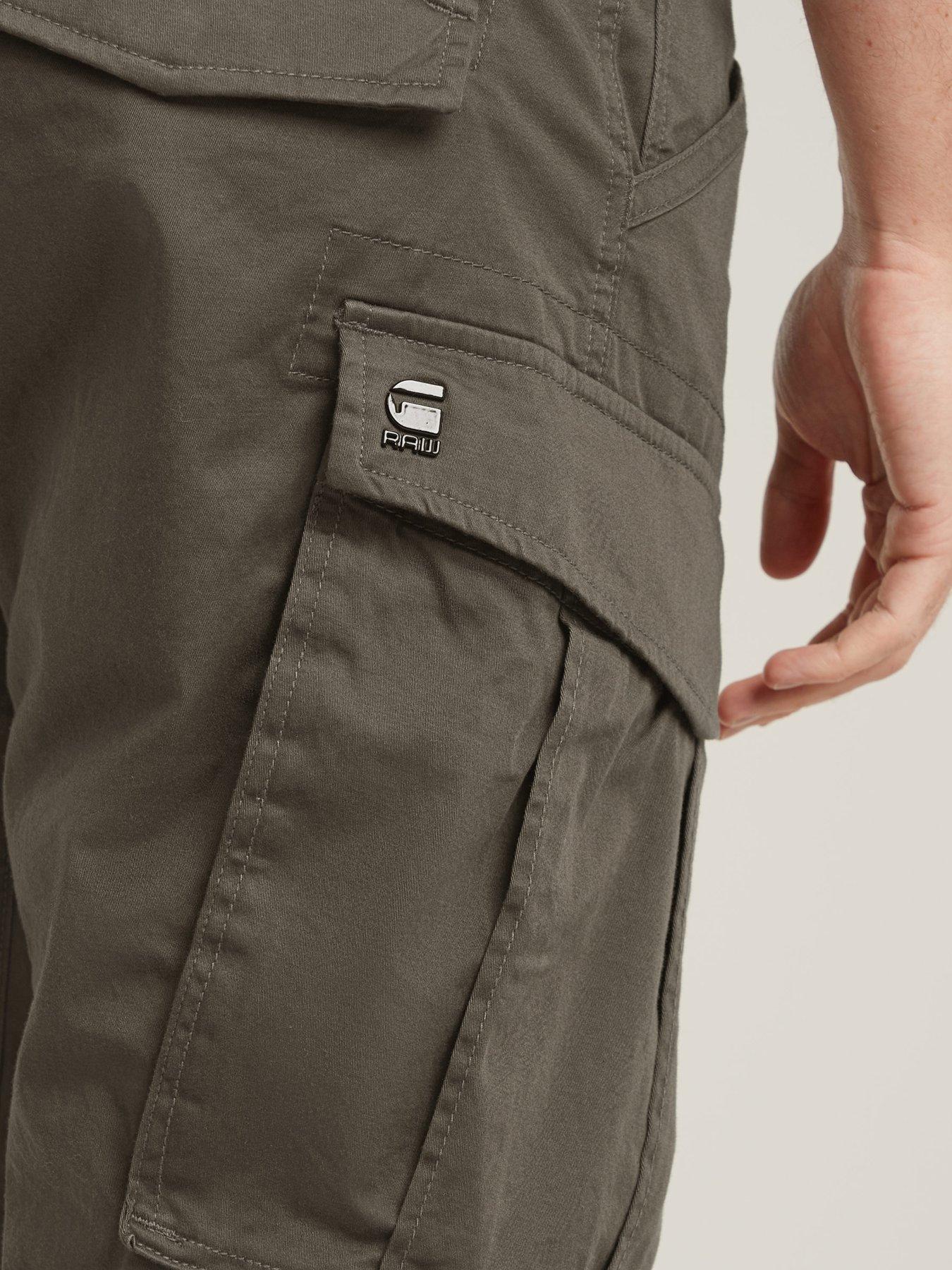 G-Star RAW G Star Rovic Zip 3D Regular Tapered Jeans - Grey | Very Ireland