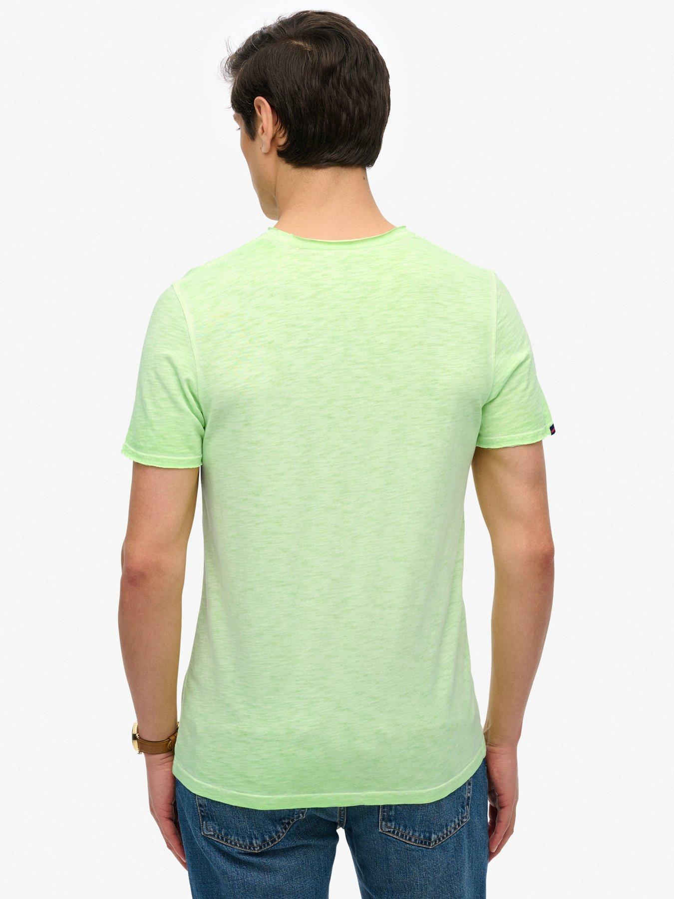 superdry-raw-edge-slub-t-shirt-greenstillFront